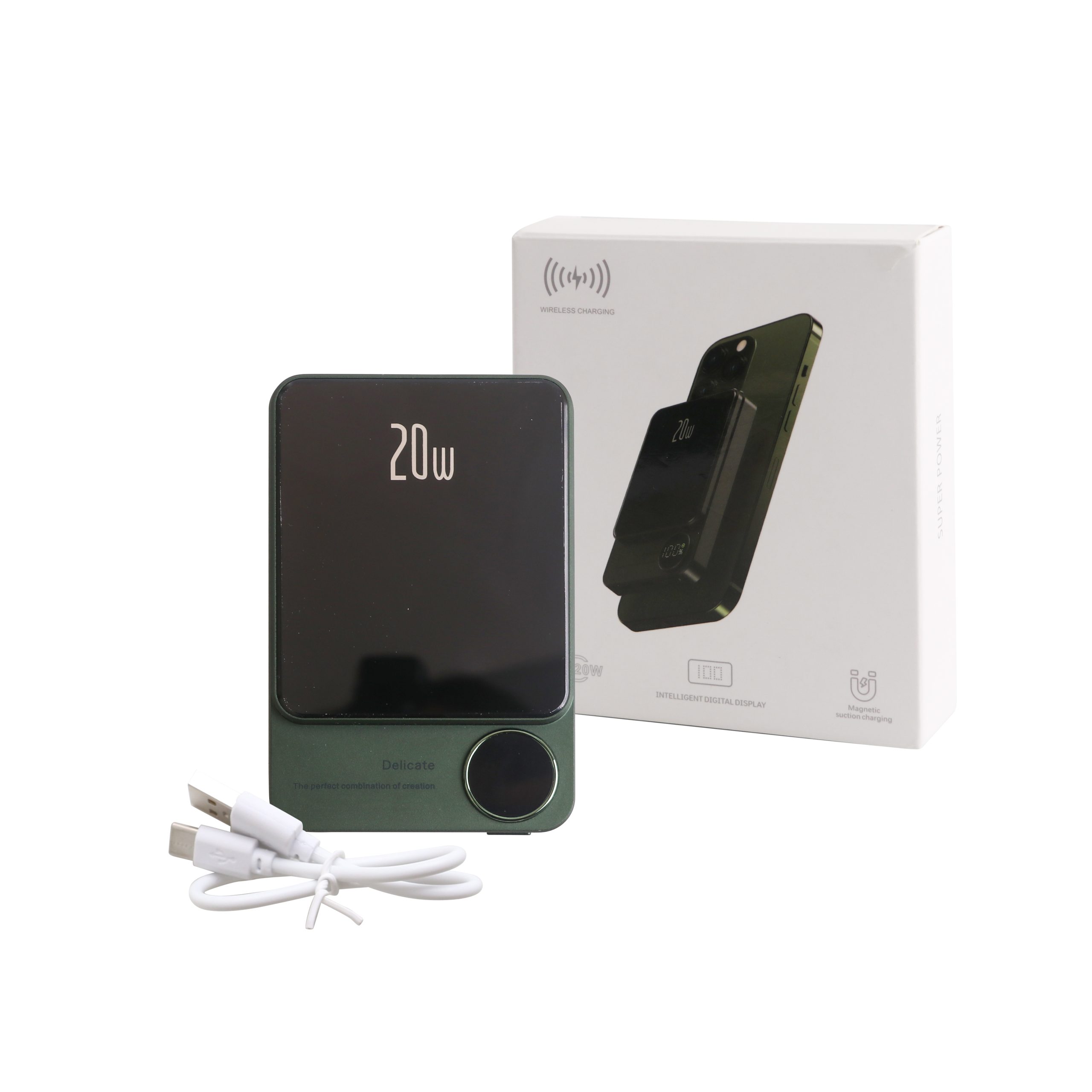 10000mAh Magnetic Wireless Power Bank - Image 9