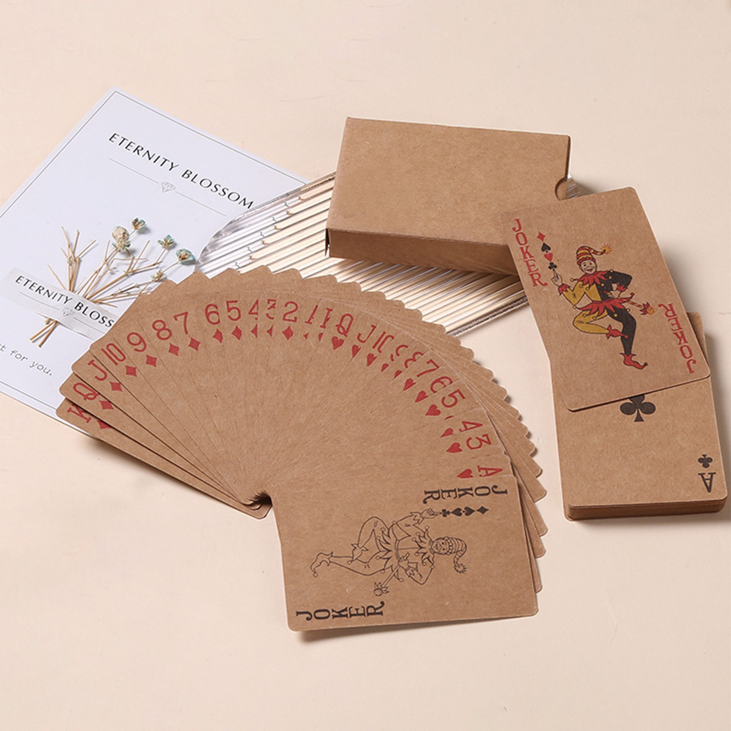 Kraft Paper Playing Cards - Image 7