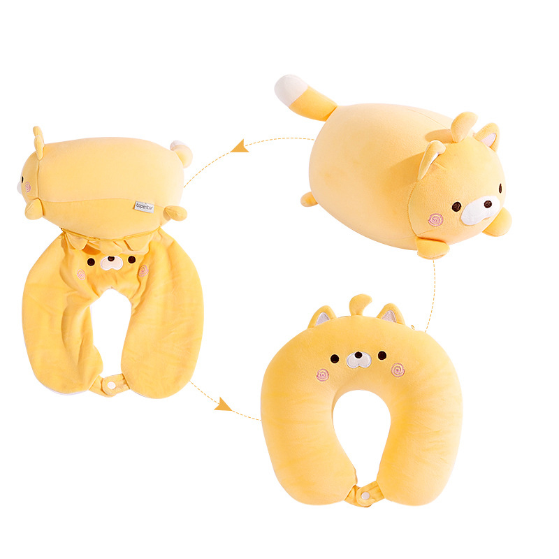 Cat Shaped 2 In 1 Travel Pillow - Image 4