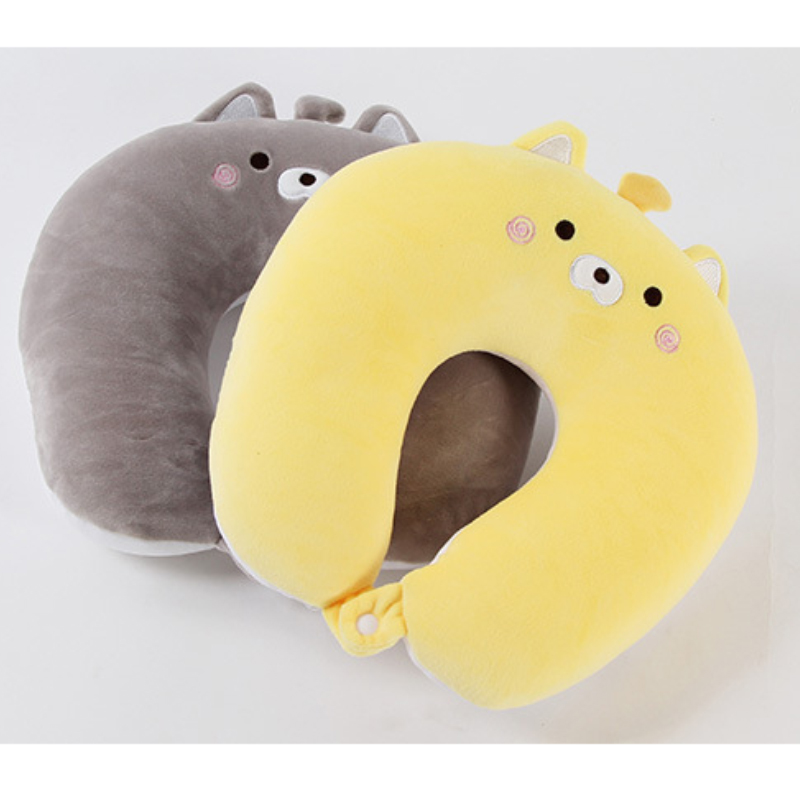 Cat Shaped 2 In 1 Travel Pillow - Image 5