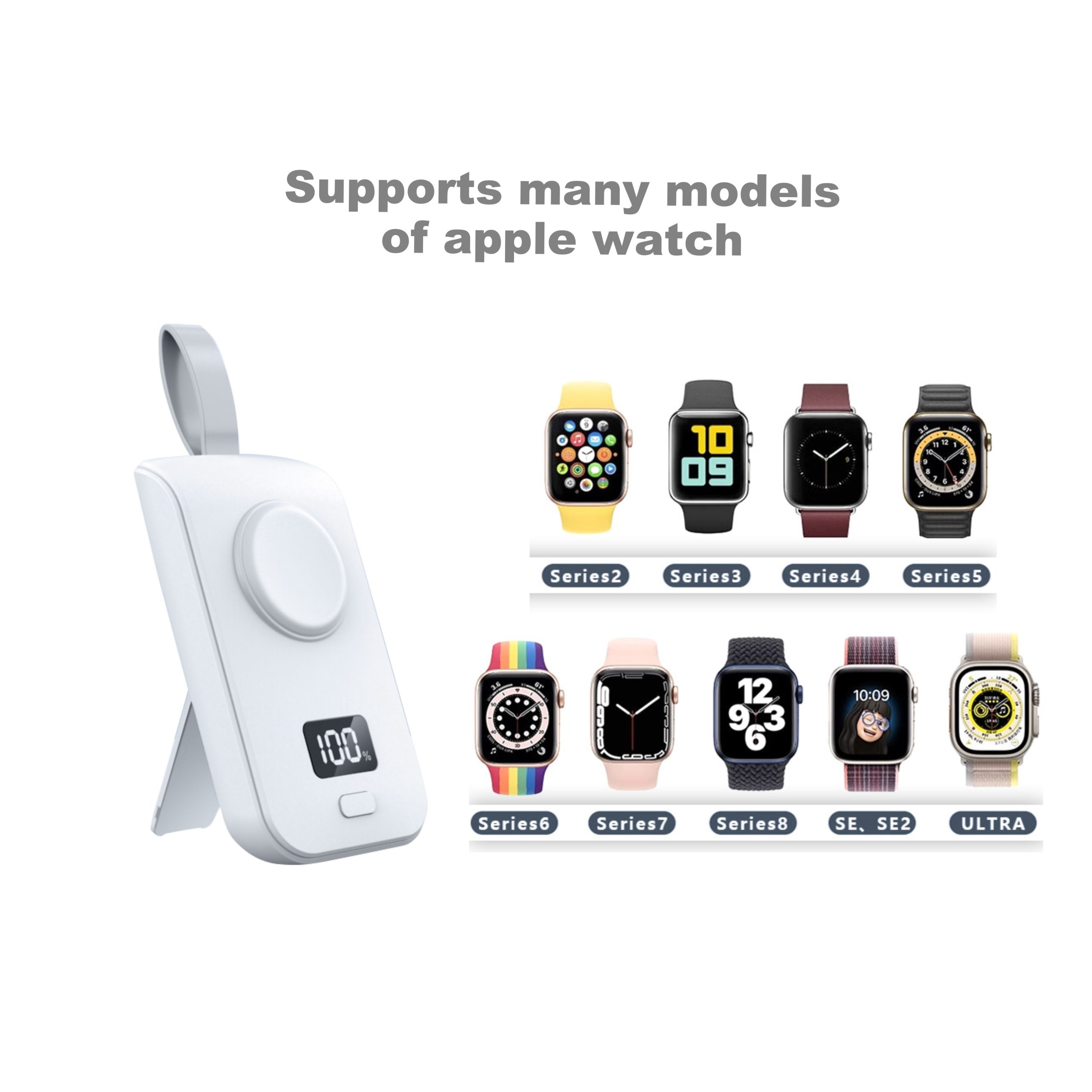 Portable Apple Watch 2500mAh Power Bank - Image 7