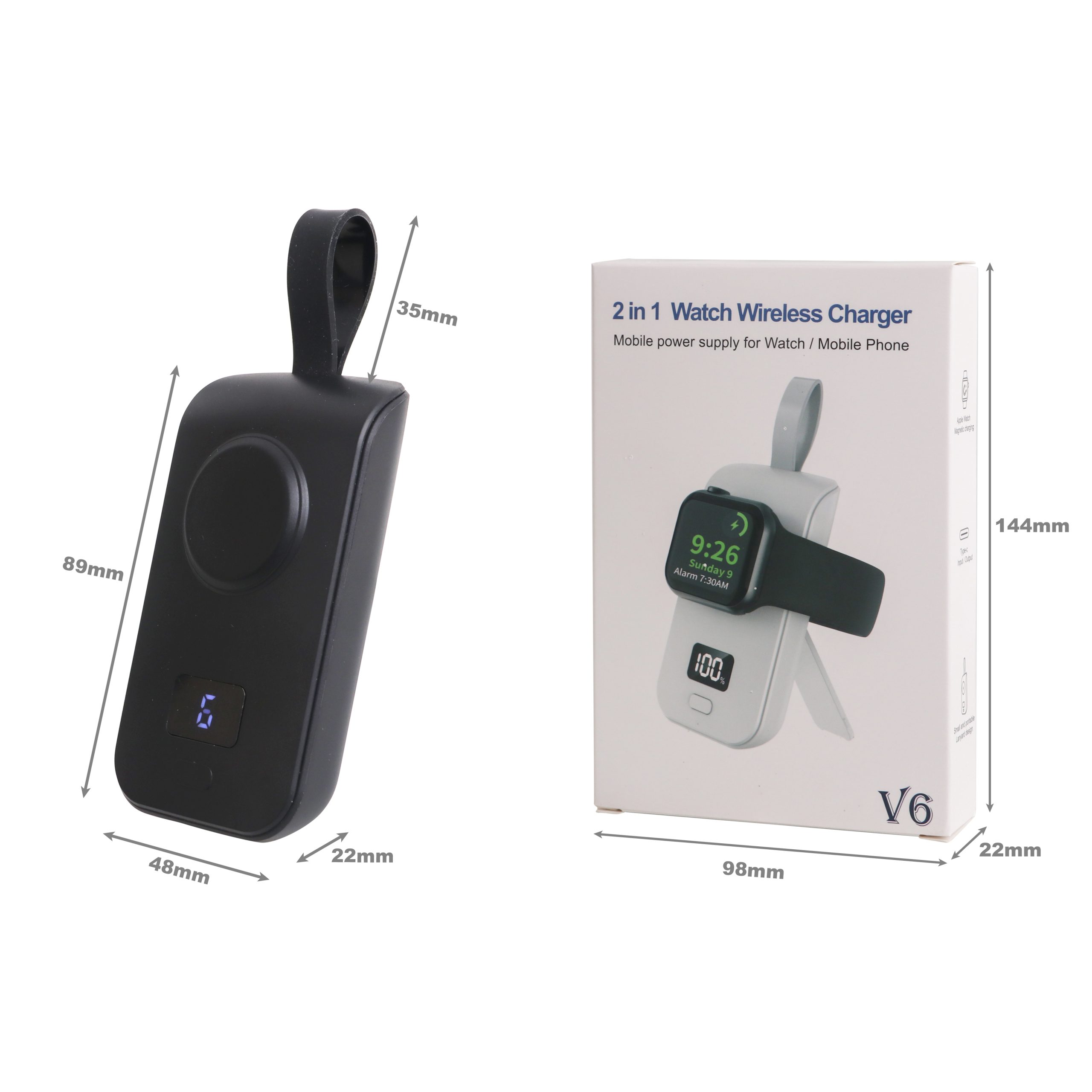 Portable Apple Watch 2500mAh Power Bank - Image 6