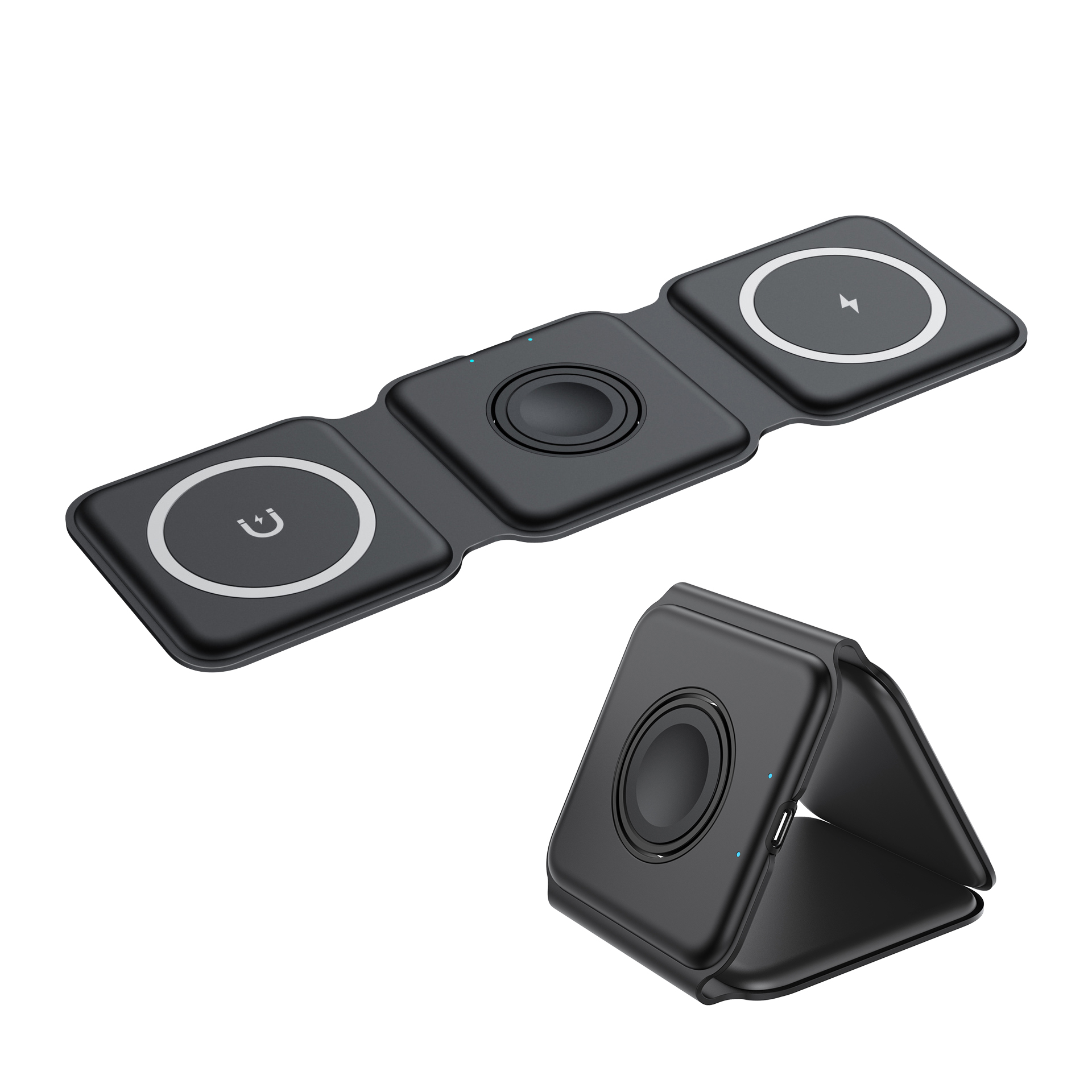 3-In-1 Foldable Magsafe Wireless Charger - Image 2