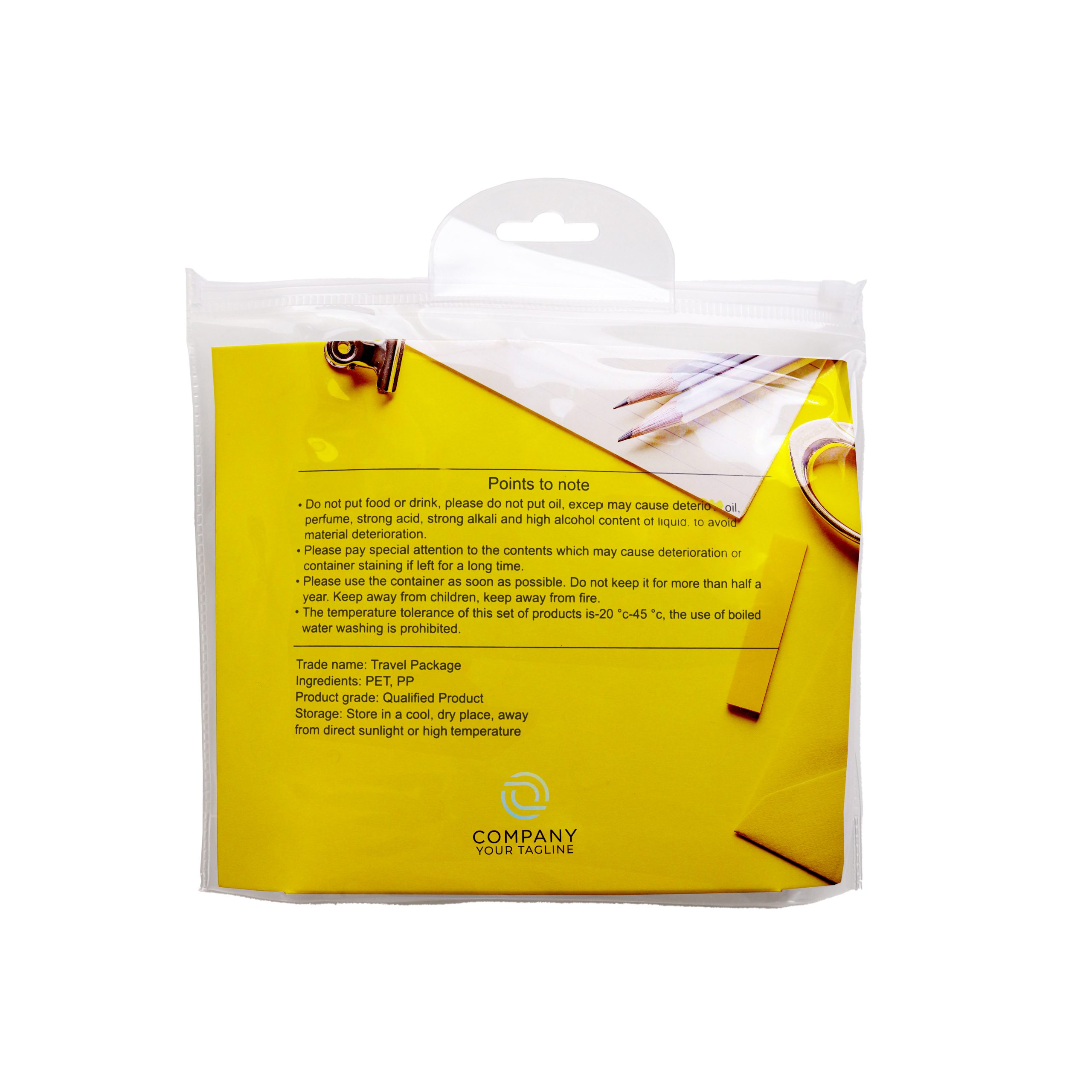 PET Cosmetic Travel Bottle Kit - Image 4