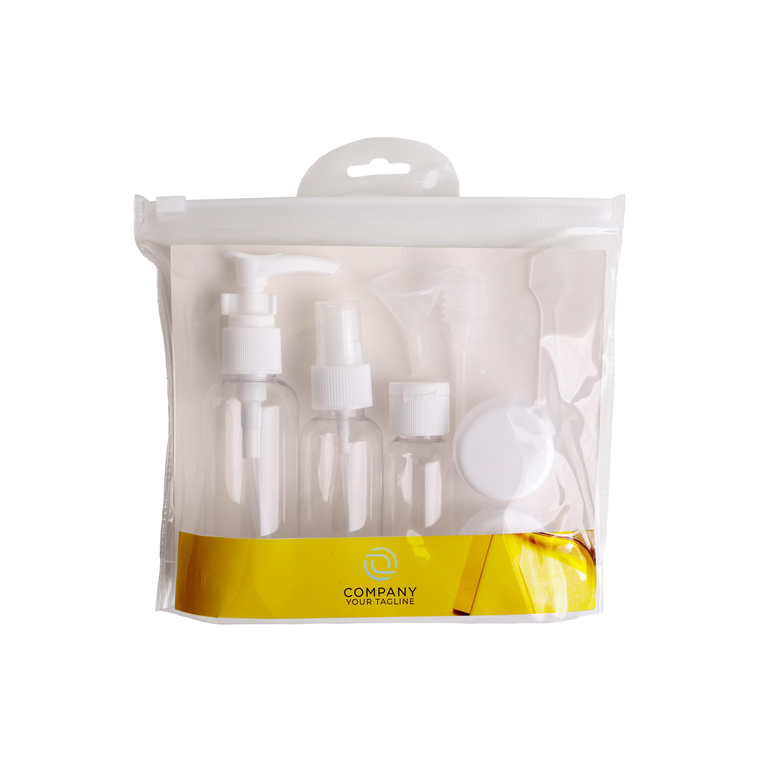 PET Cosmetic Travel Bottle Kit - Image 3