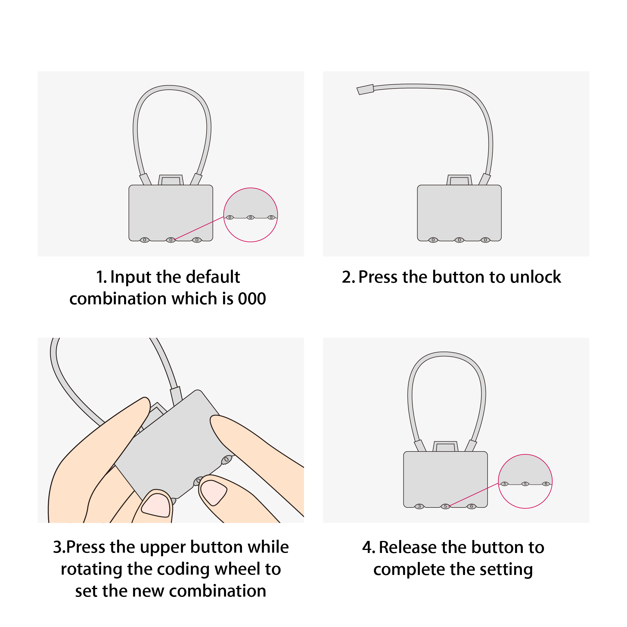 Metal Coded Lock - Image 10