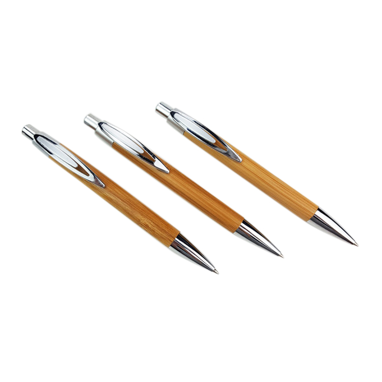 Eco Bamboo Click Pen - Image 3