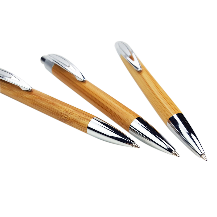 Eco Bamboo Click Pen - Image 5