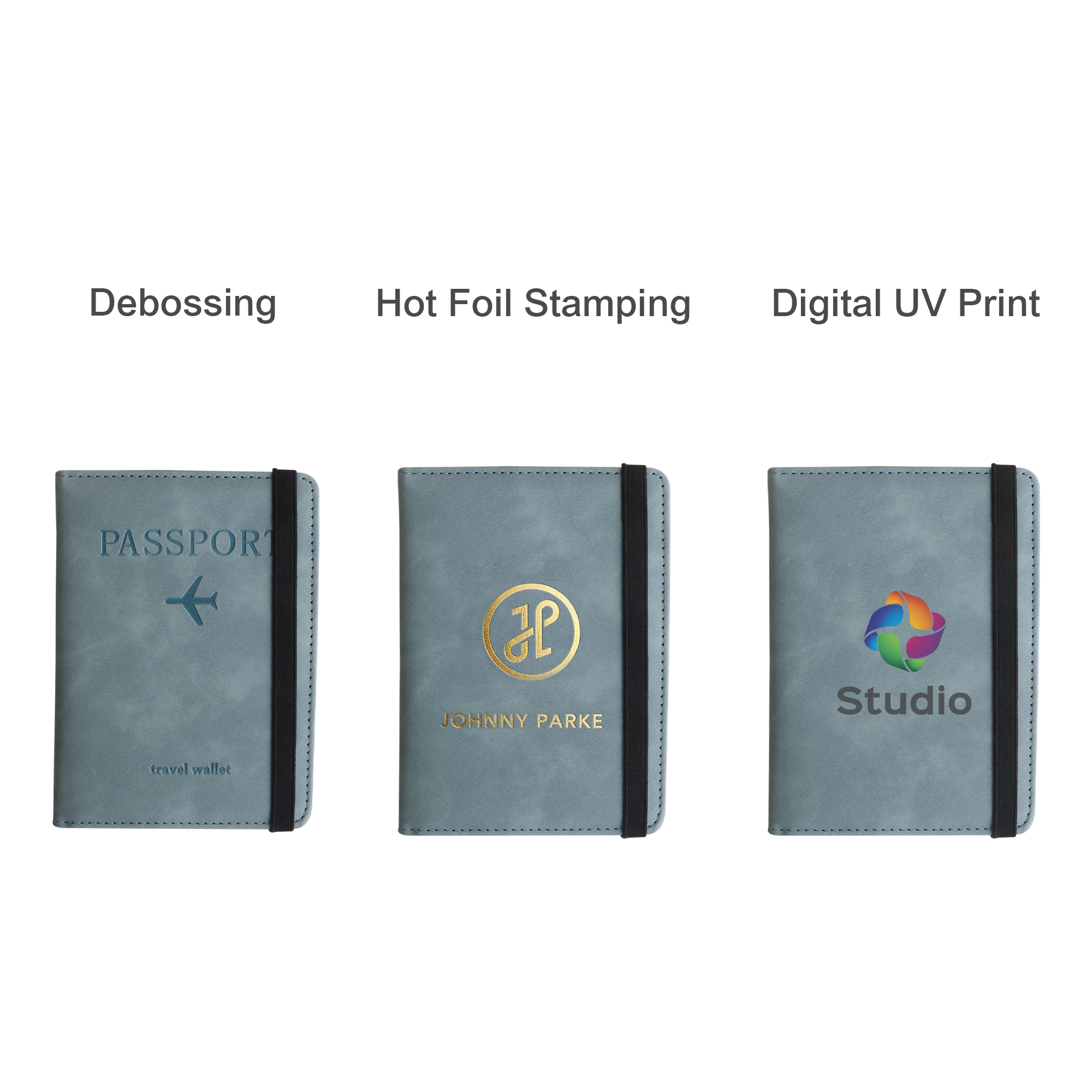 RFID Multifunctional PU Leather Passport Holder - Image 8