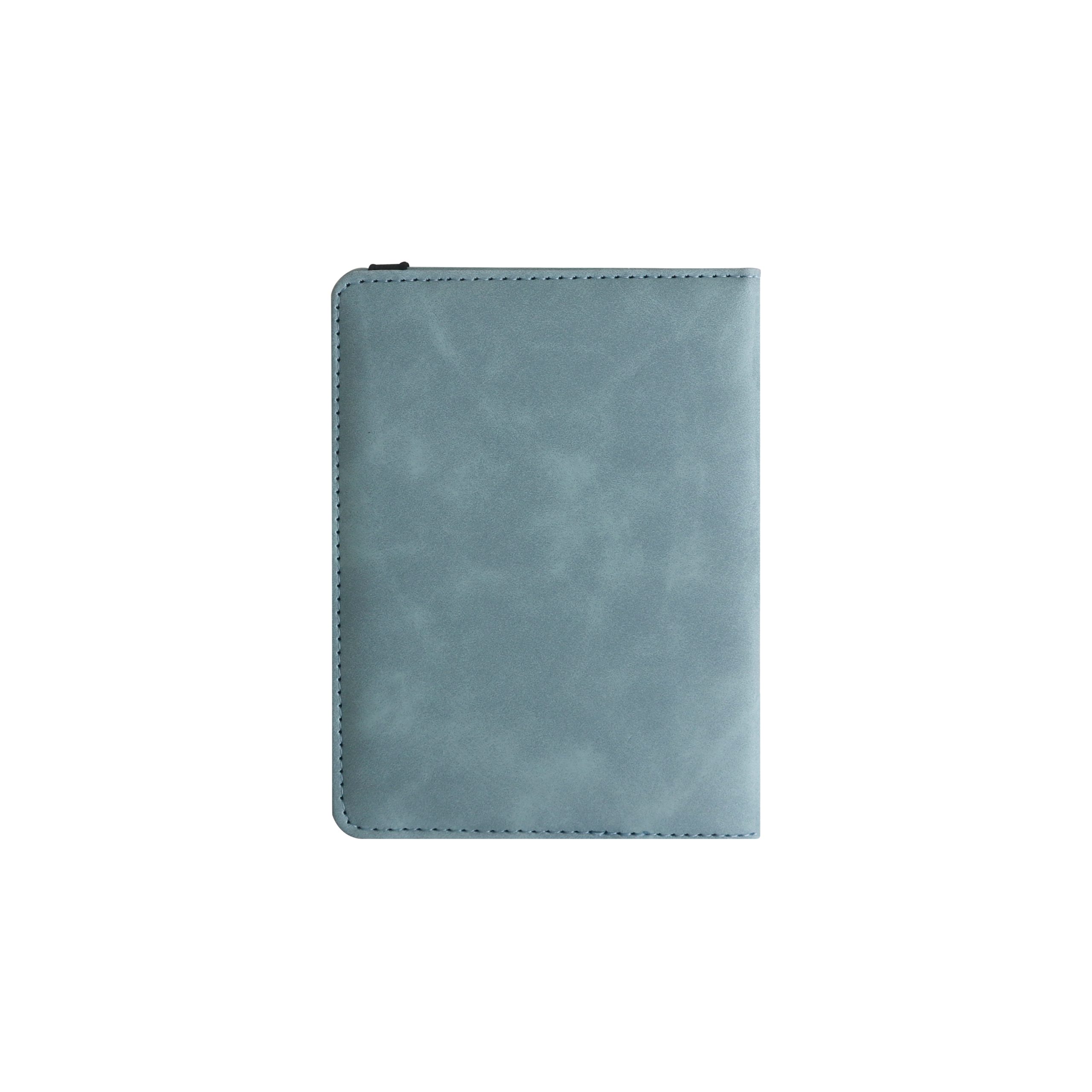 RFID Multifunctional PU Leather Passport Holder - Image 11