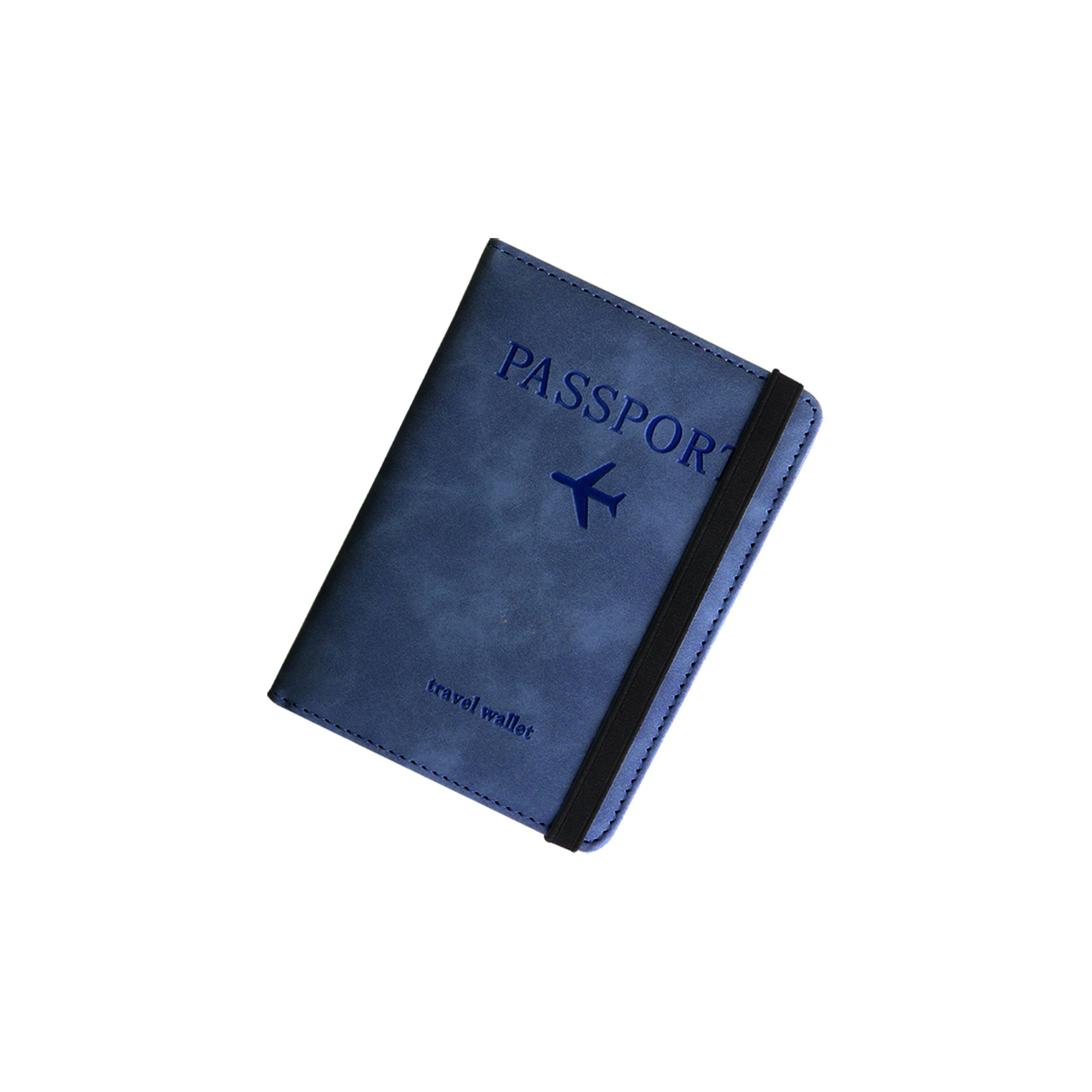 RFID Multifunctional PU Leather Passport Holder - Image 6
