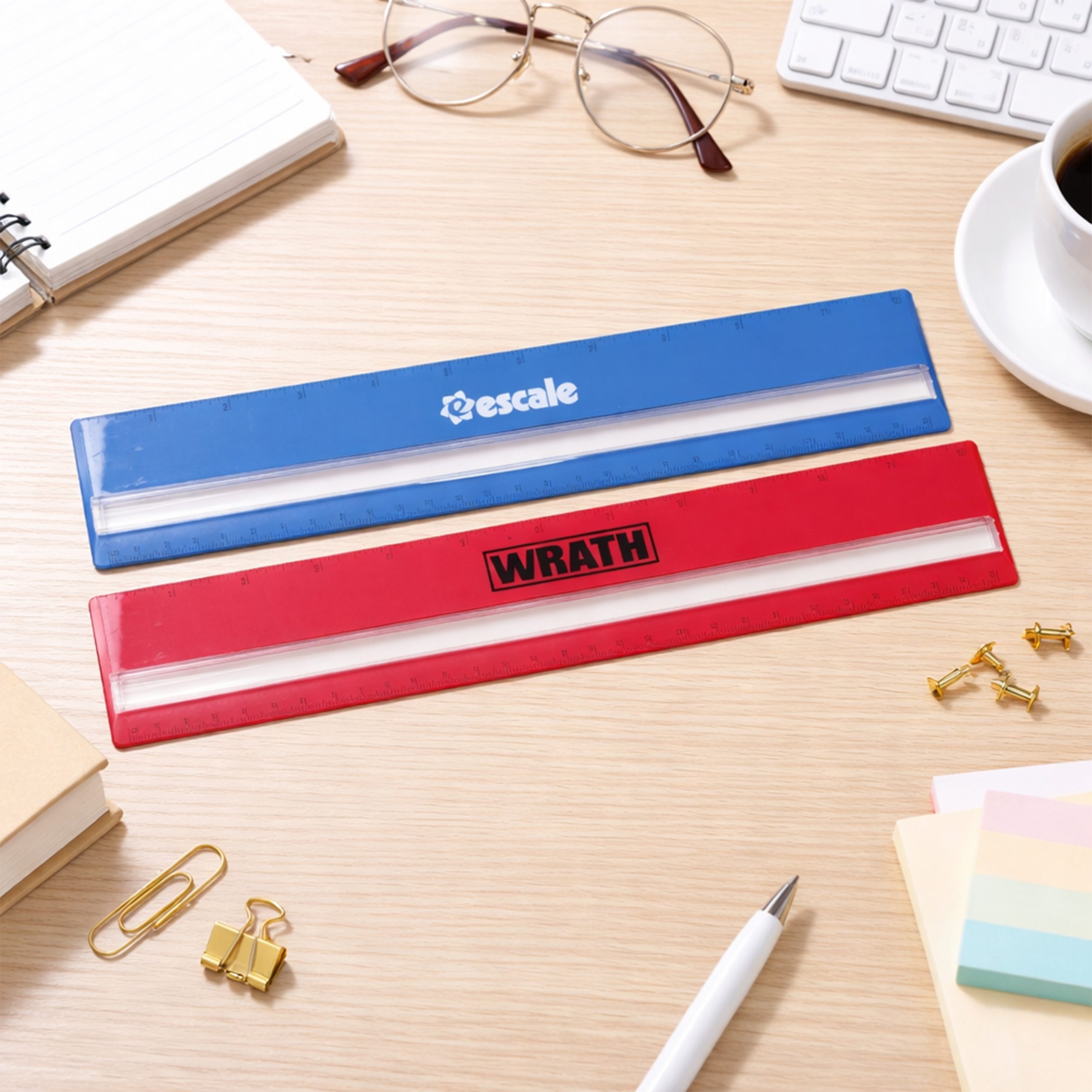 Dual Scale 30CM Magnifying Ruler - Image 6