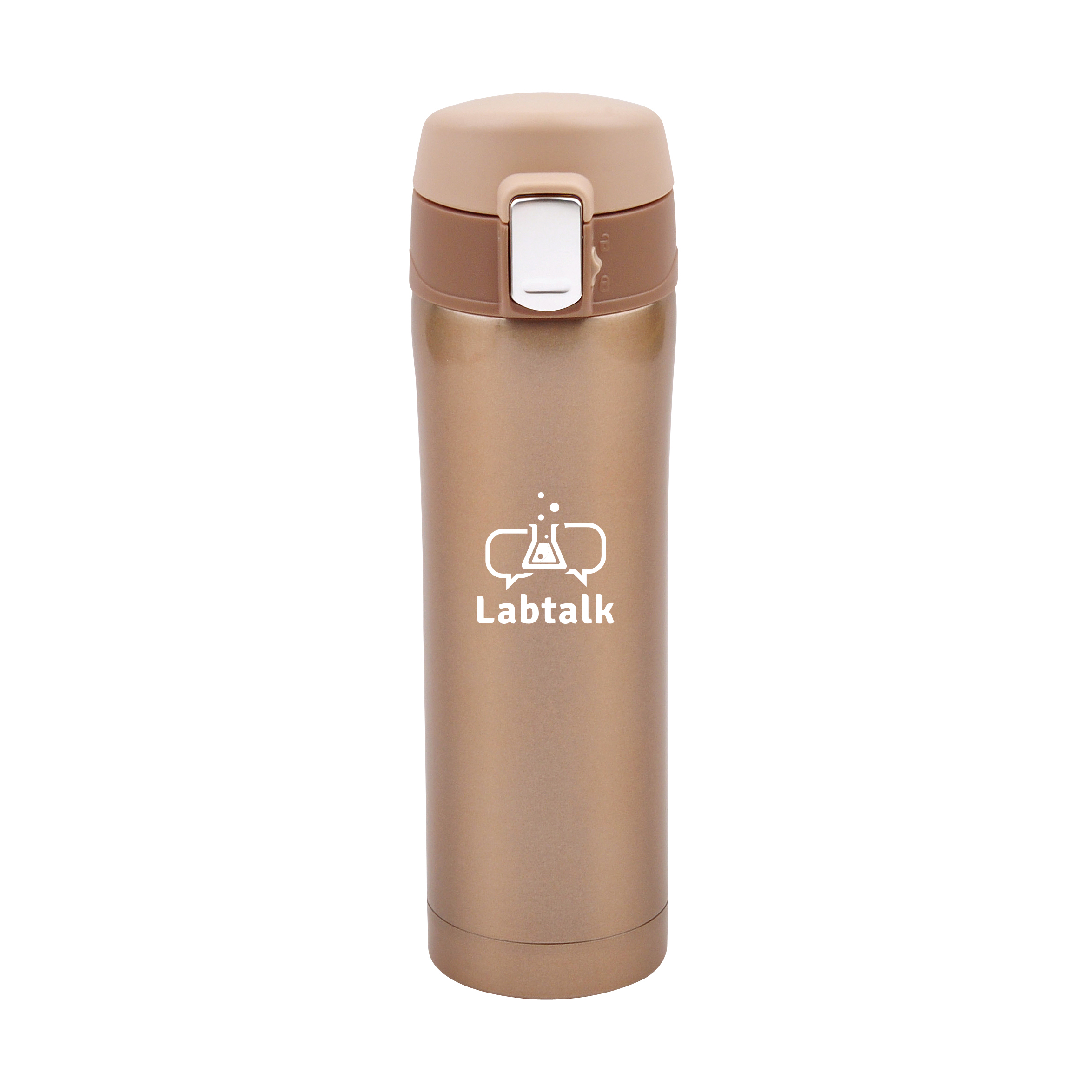450ml Flip Top Stainless Vacuum Flask - Image 3