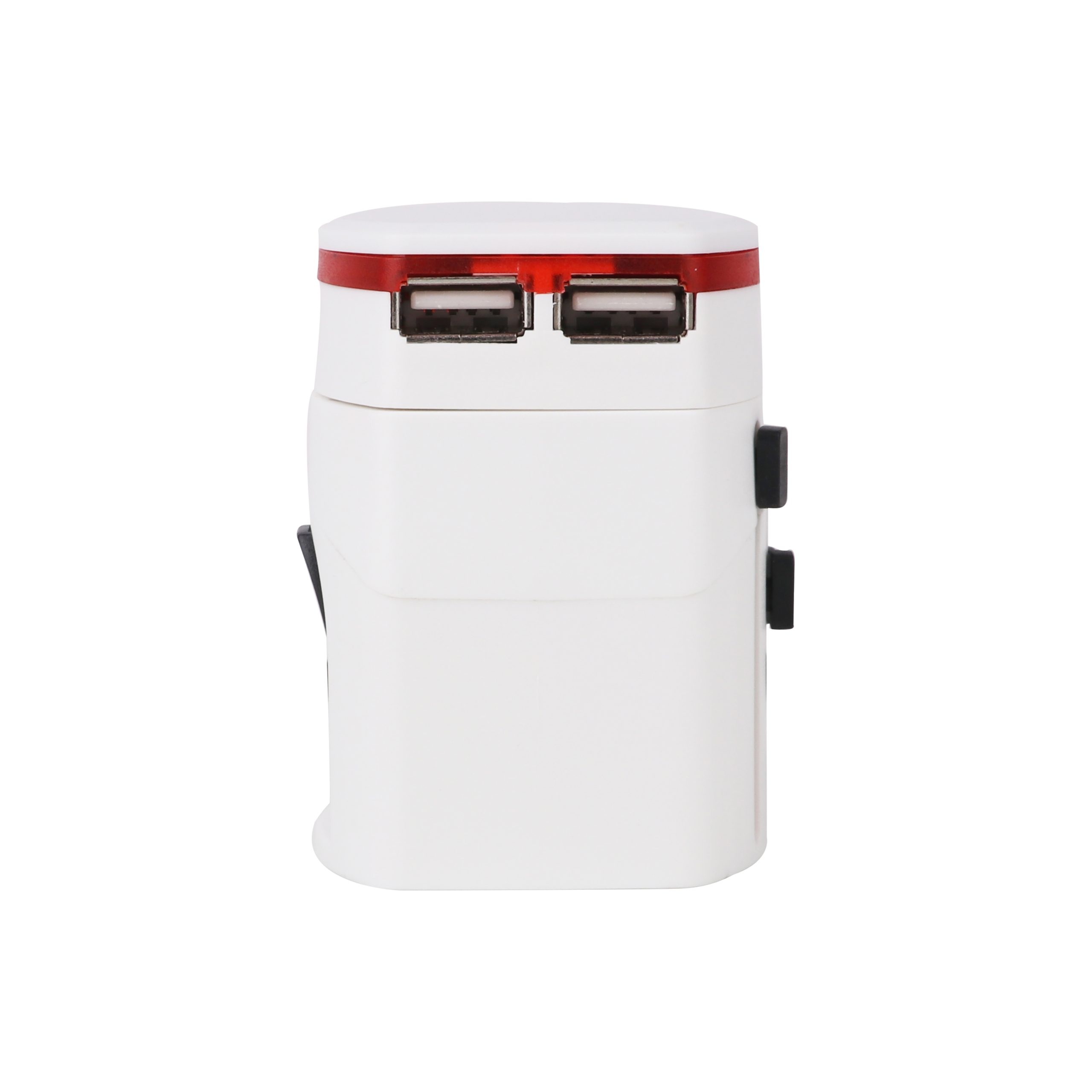 Light-up Universal Plug Travel Adapter With USB - Image 8