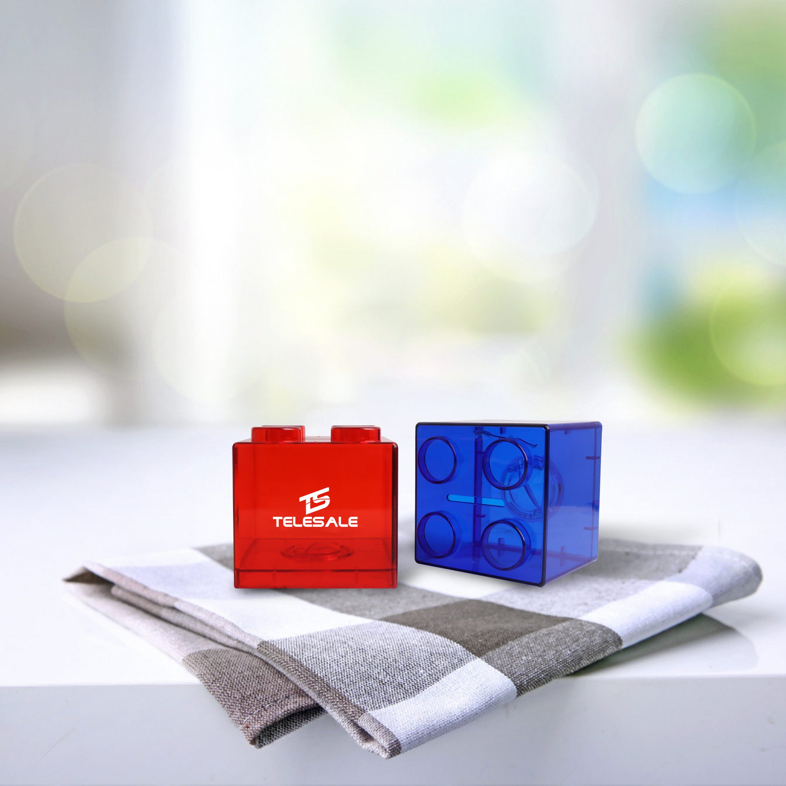 Square Block Coin Bank - Image 10