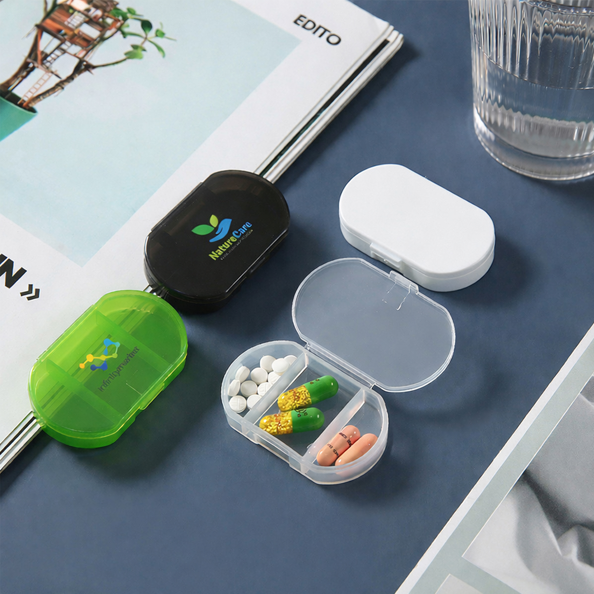3 Compartments Pill Box - Image 7