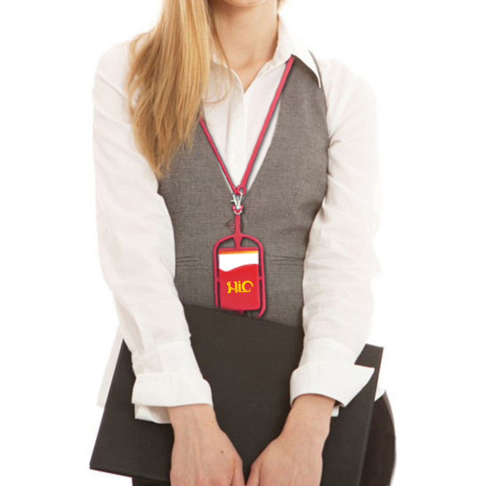 Phone Holder with Silicone Lanyard - Image 12