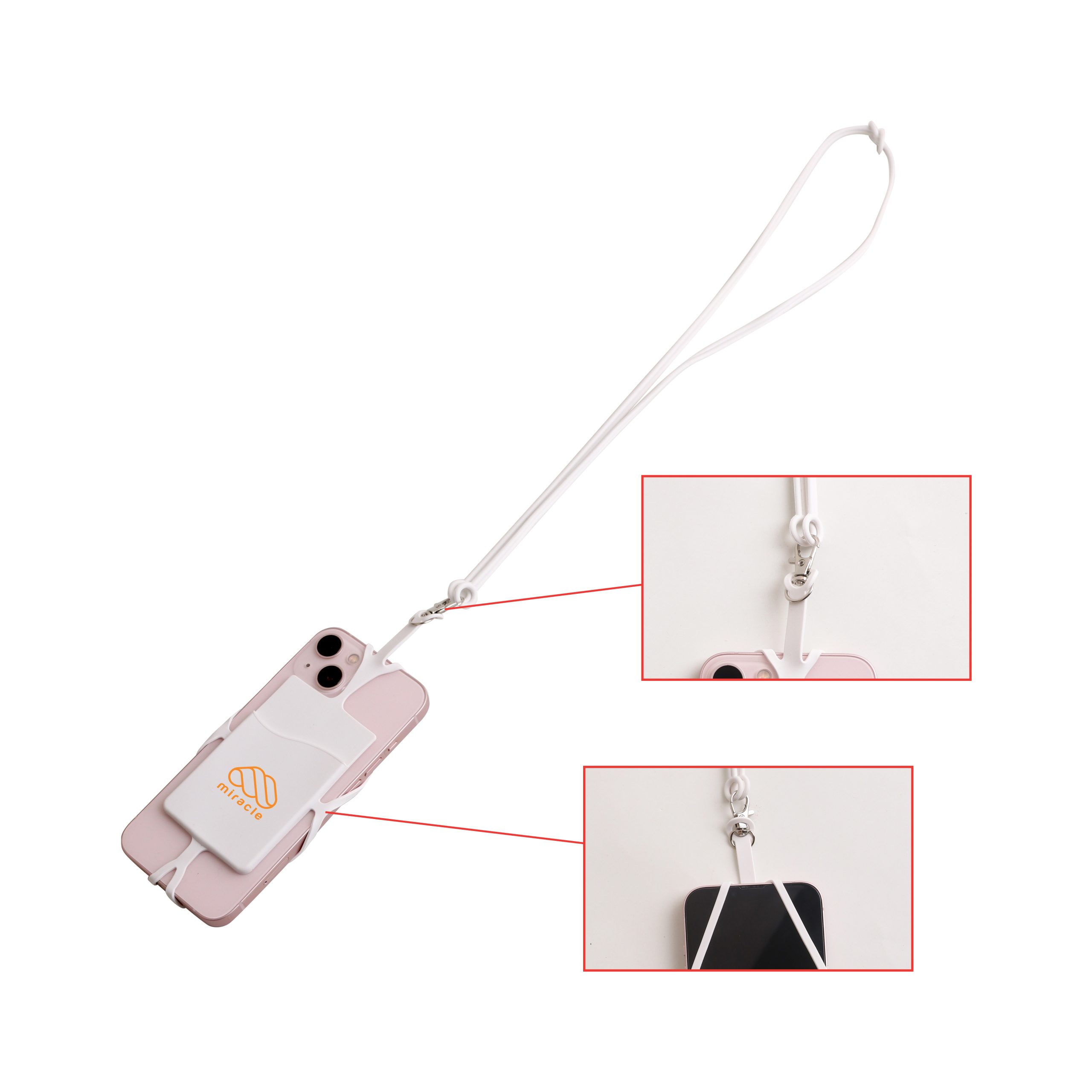 Phone Holder with Silicone Lanyard - Image 10