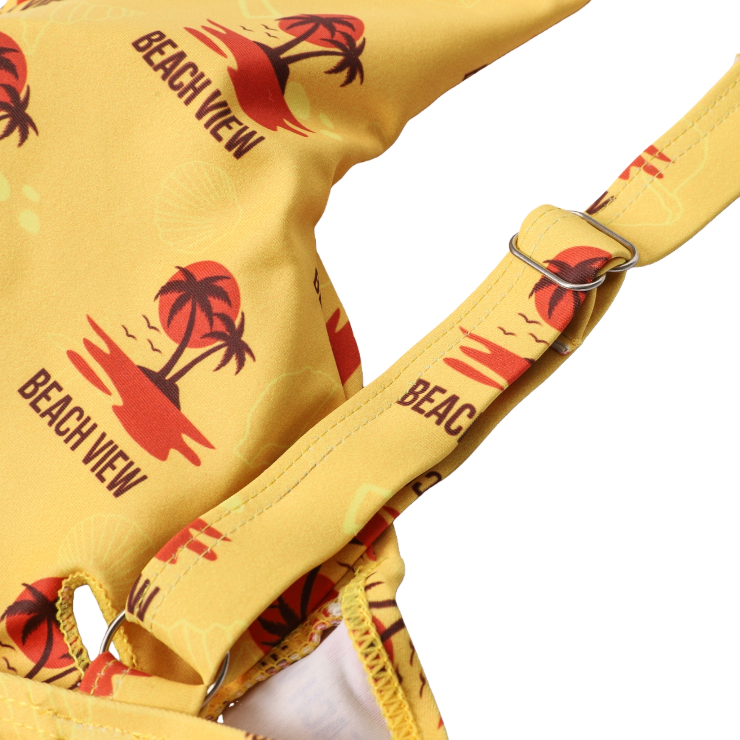 Women's Polyester Spandex Sublimated Bikini top - Image 8