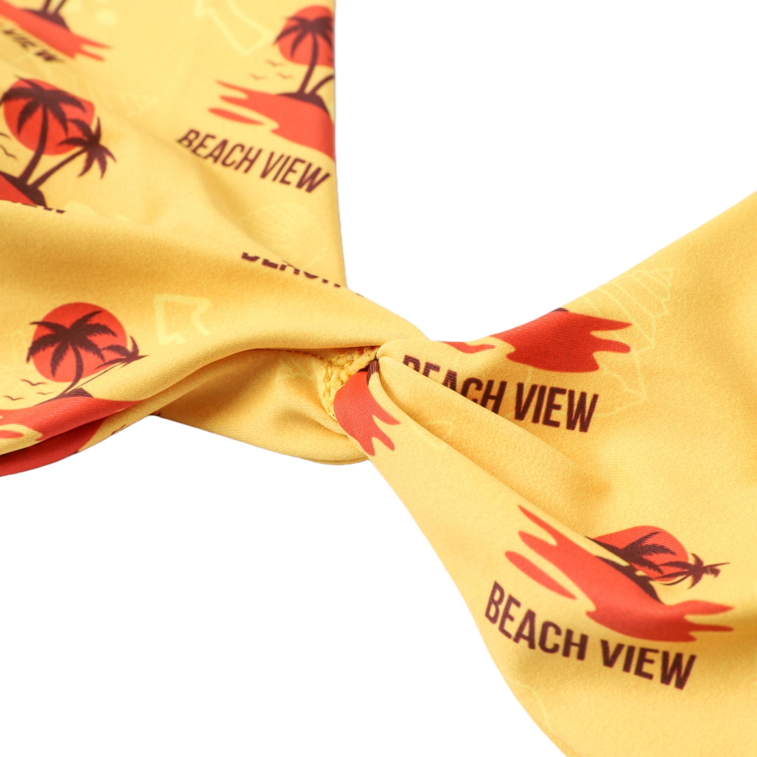 Women's Polyester Spandex Sublimated Bikini top - Image 5