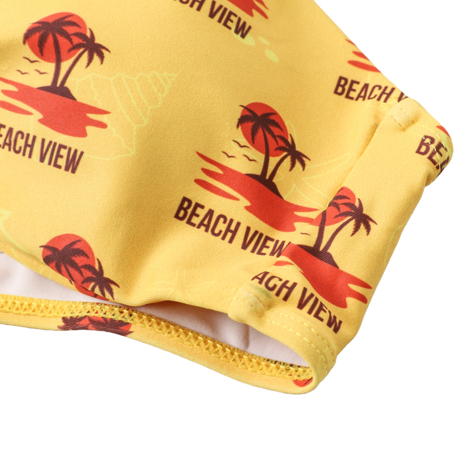 Women's Polyester Spandex Sublimated Bikini top - Image 6