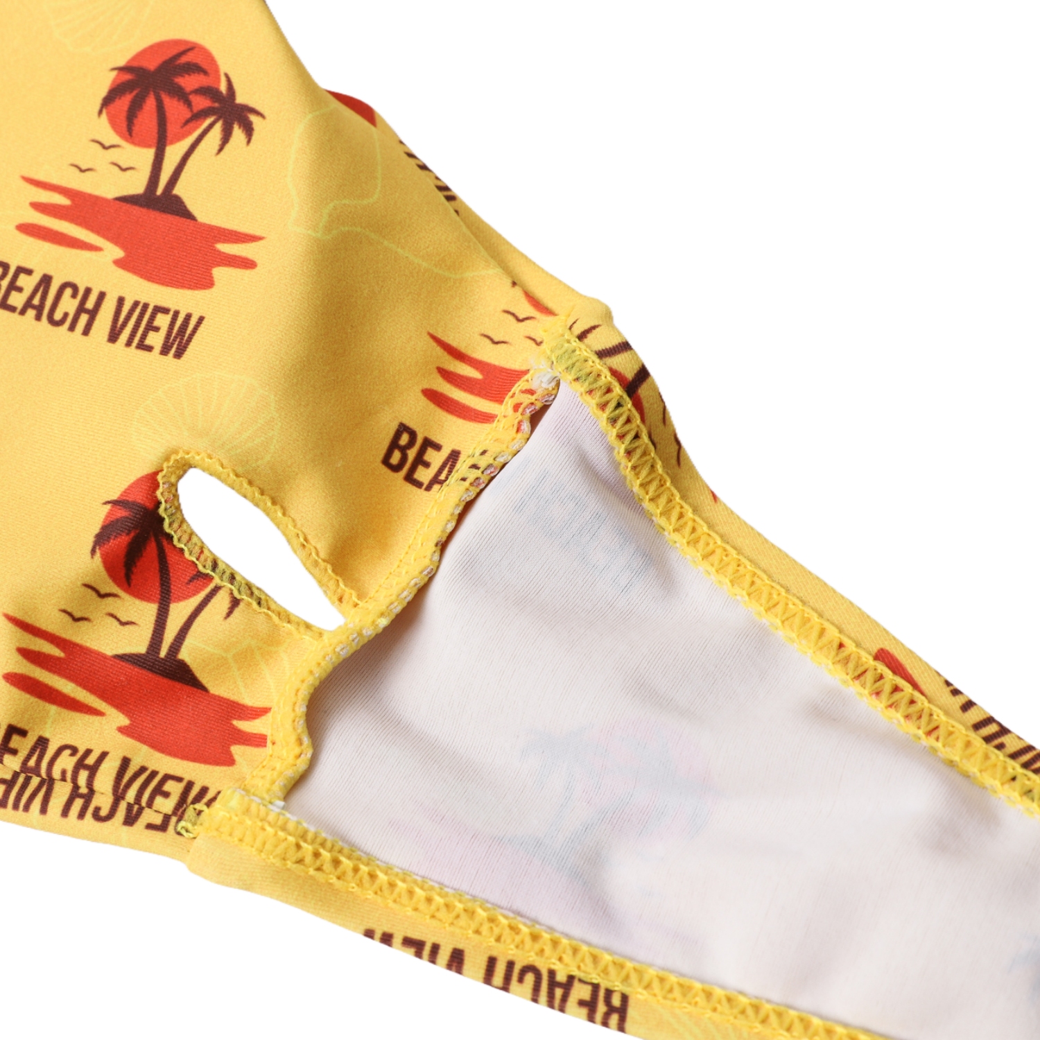 Women's Polyester Spandex Sublimated Bikini top - Image 7