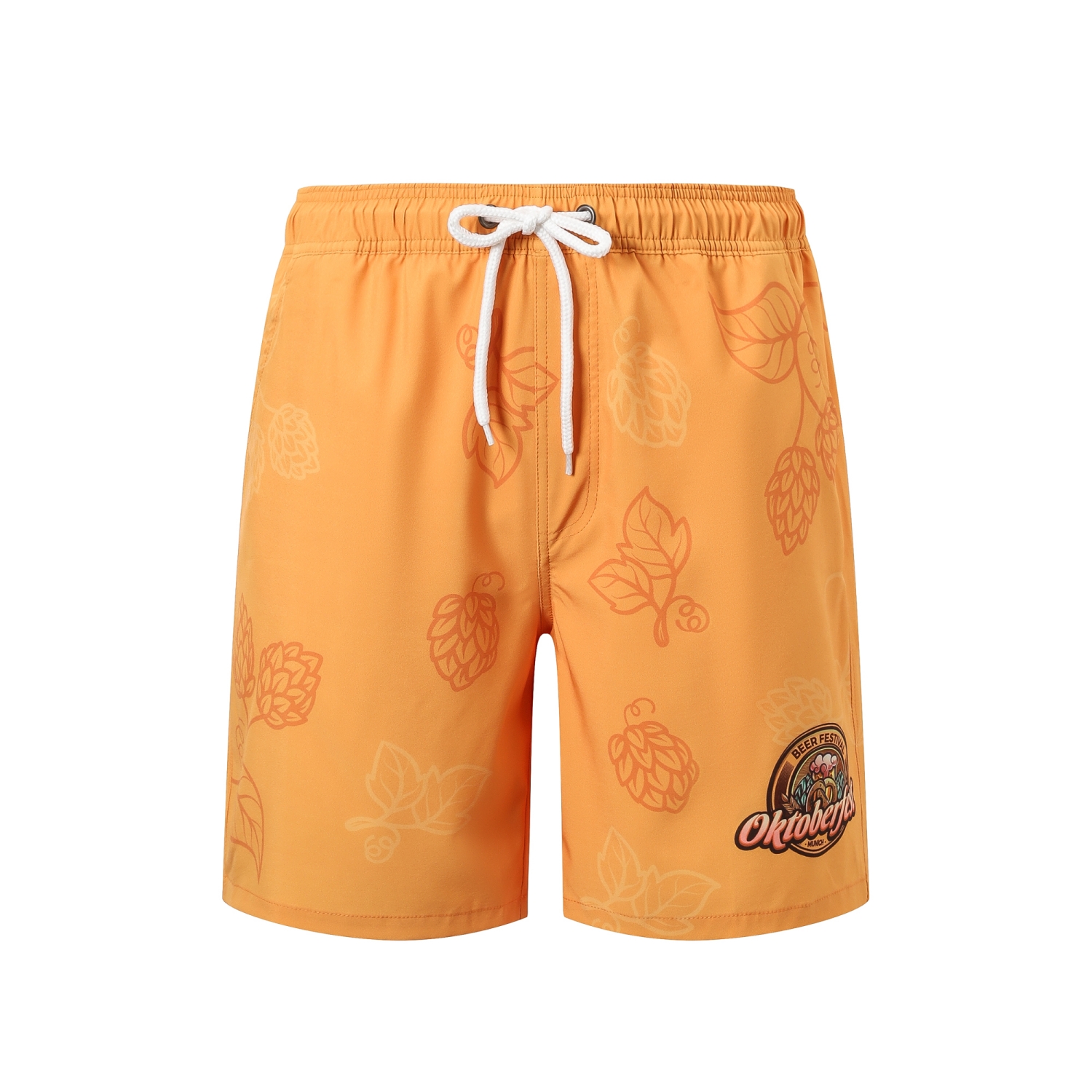 Men's Polyester Spandex Sublimated Swim Shorts - Image 3