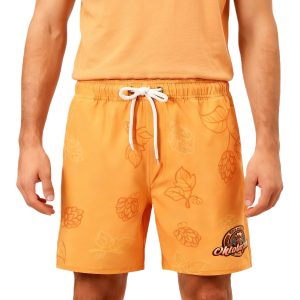 Men's Polyester Spandex Sublimated Swim Shorts