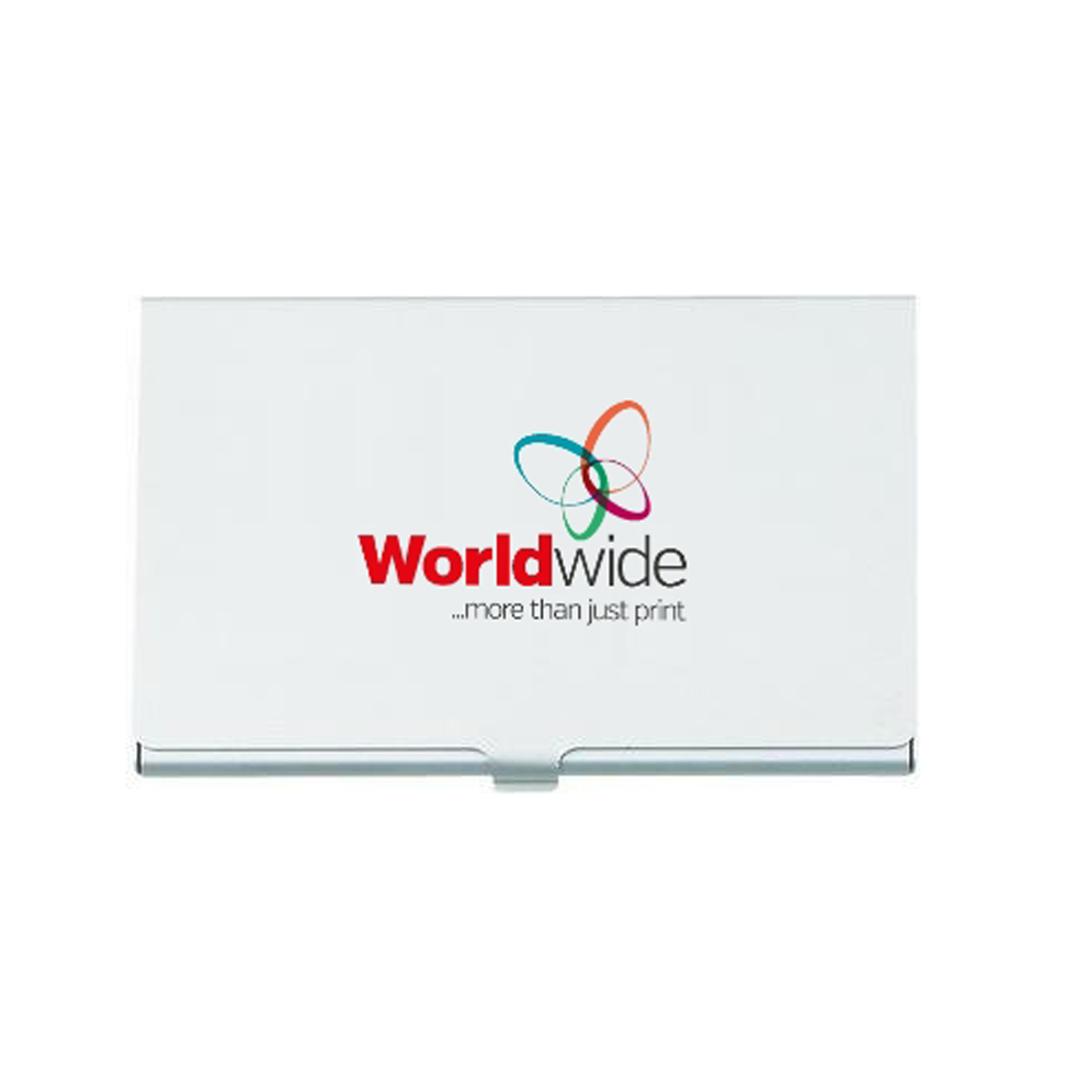 Aluminum Business Card Holder - Image 2