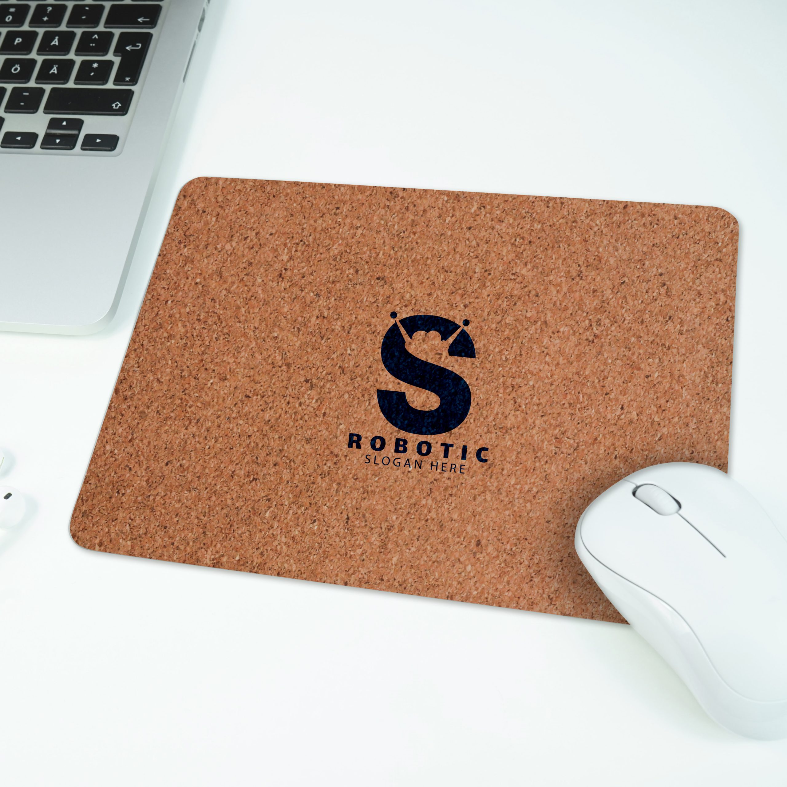 Custom Shaped Cork Mouse Mat - Image 6