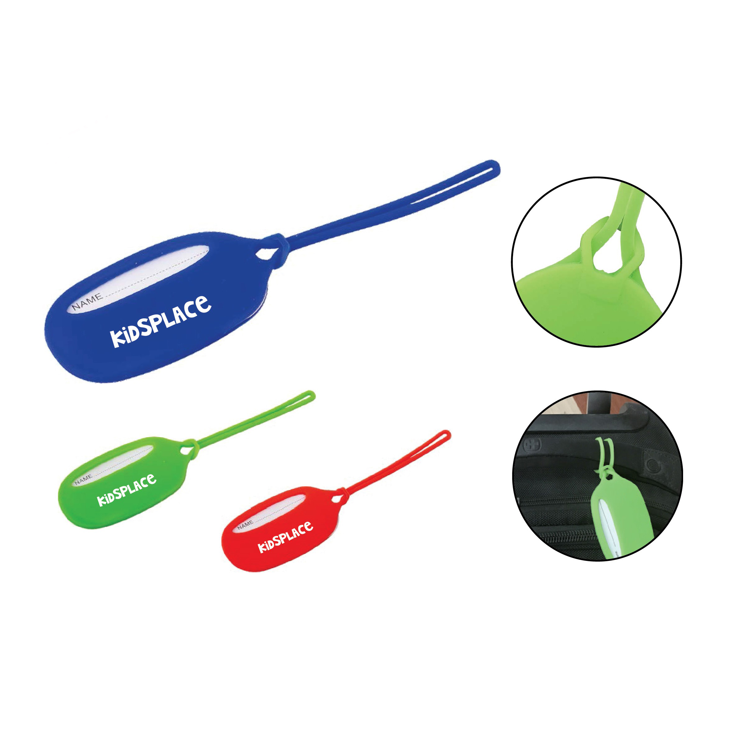 Coloured Silicone Luggage Tag - Image 7
