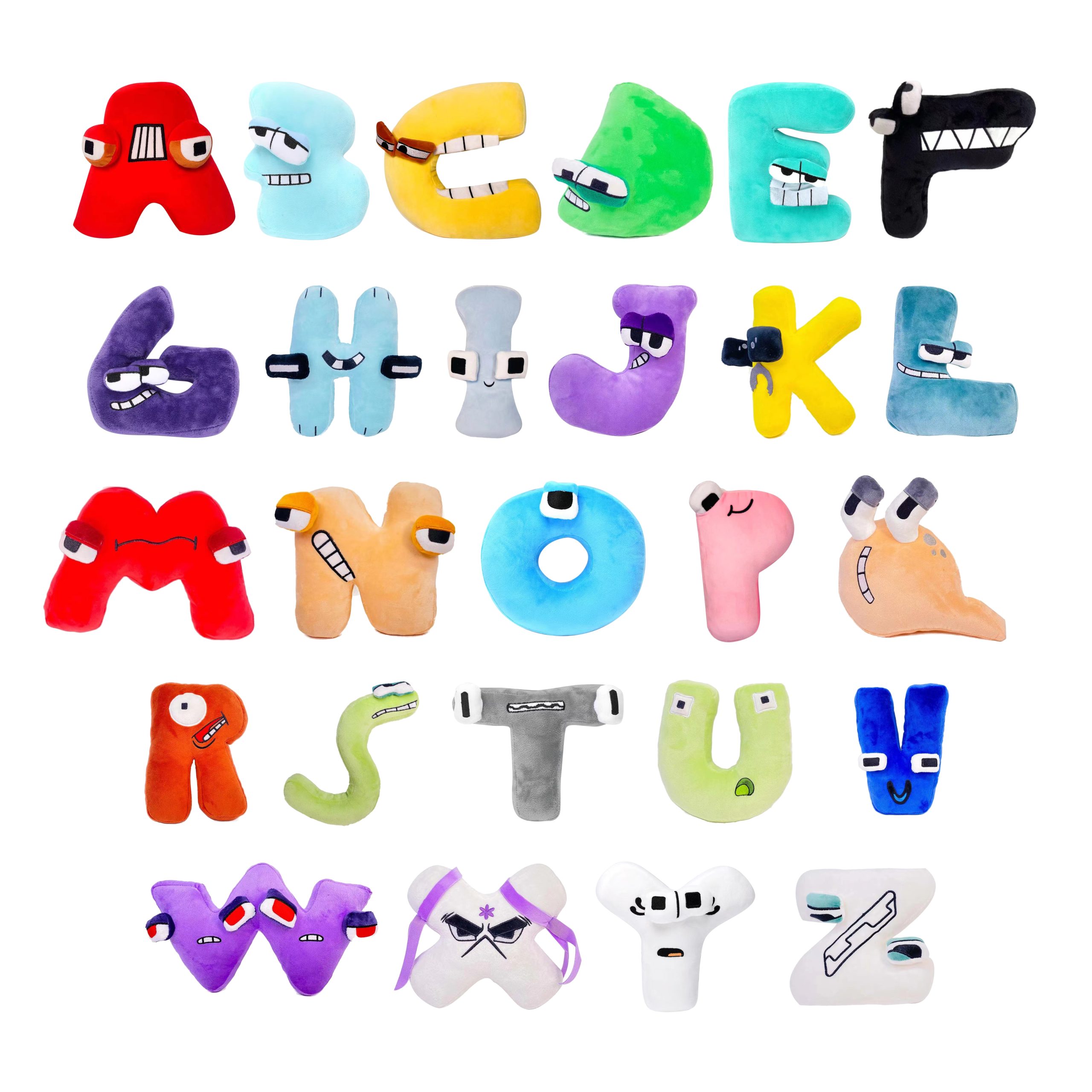 Alphabet Letter Plush Toys - Image 2