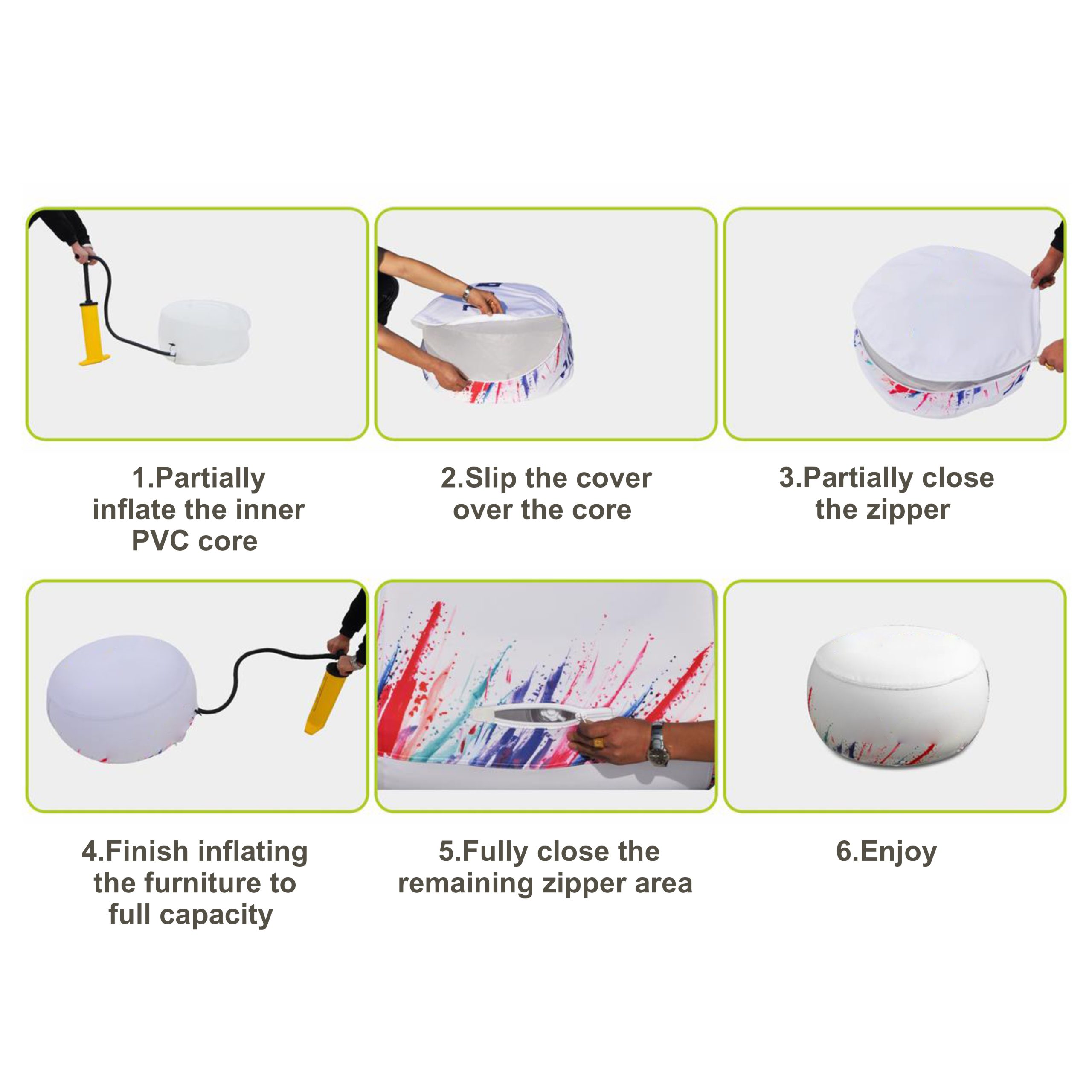 Inflatable Ottoman - Image 5