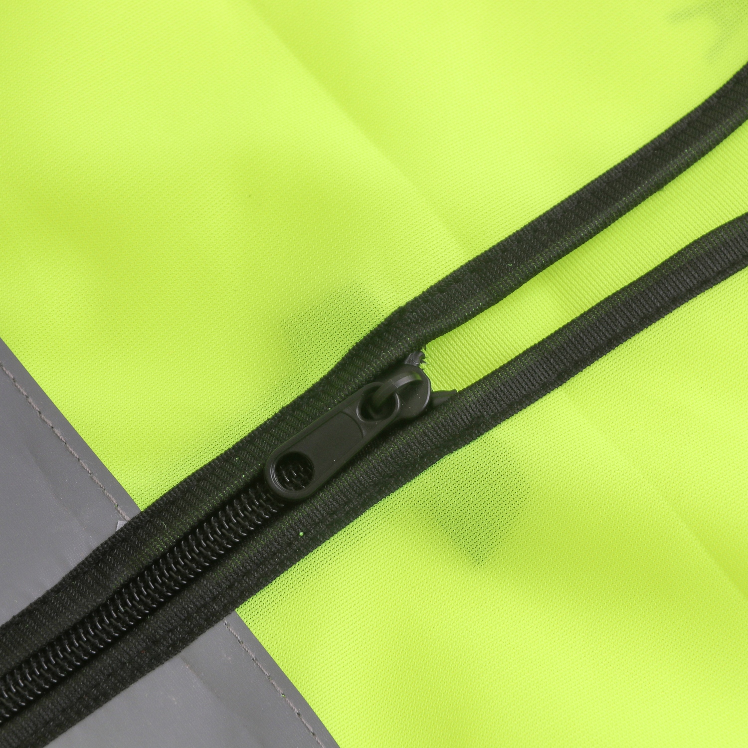 Unisex Adults Classic Hi-Vis Vest with Horizontal Reflective Tape - Image 7