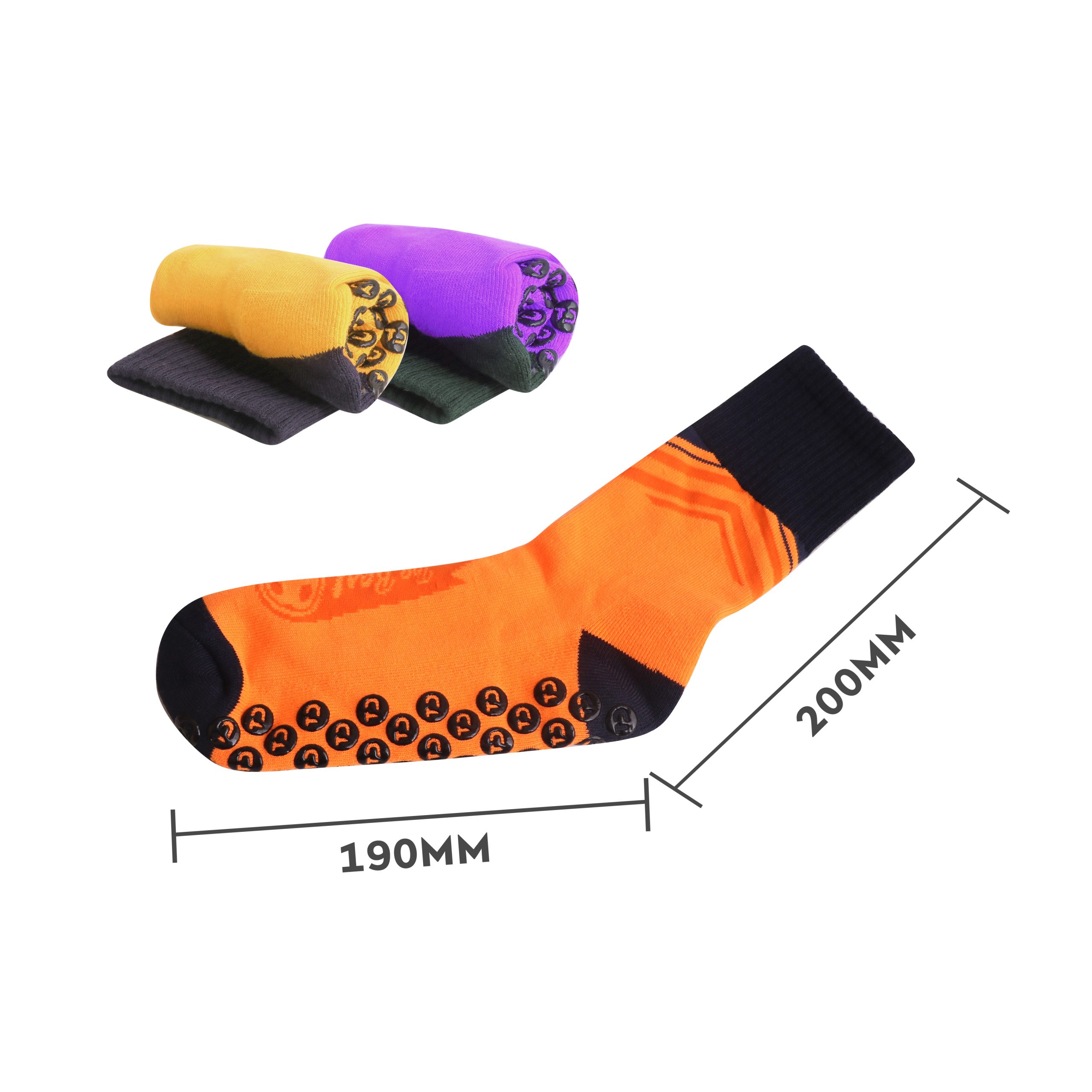 Crew Gripper Football Socks - With Towel Bottom - Image 5