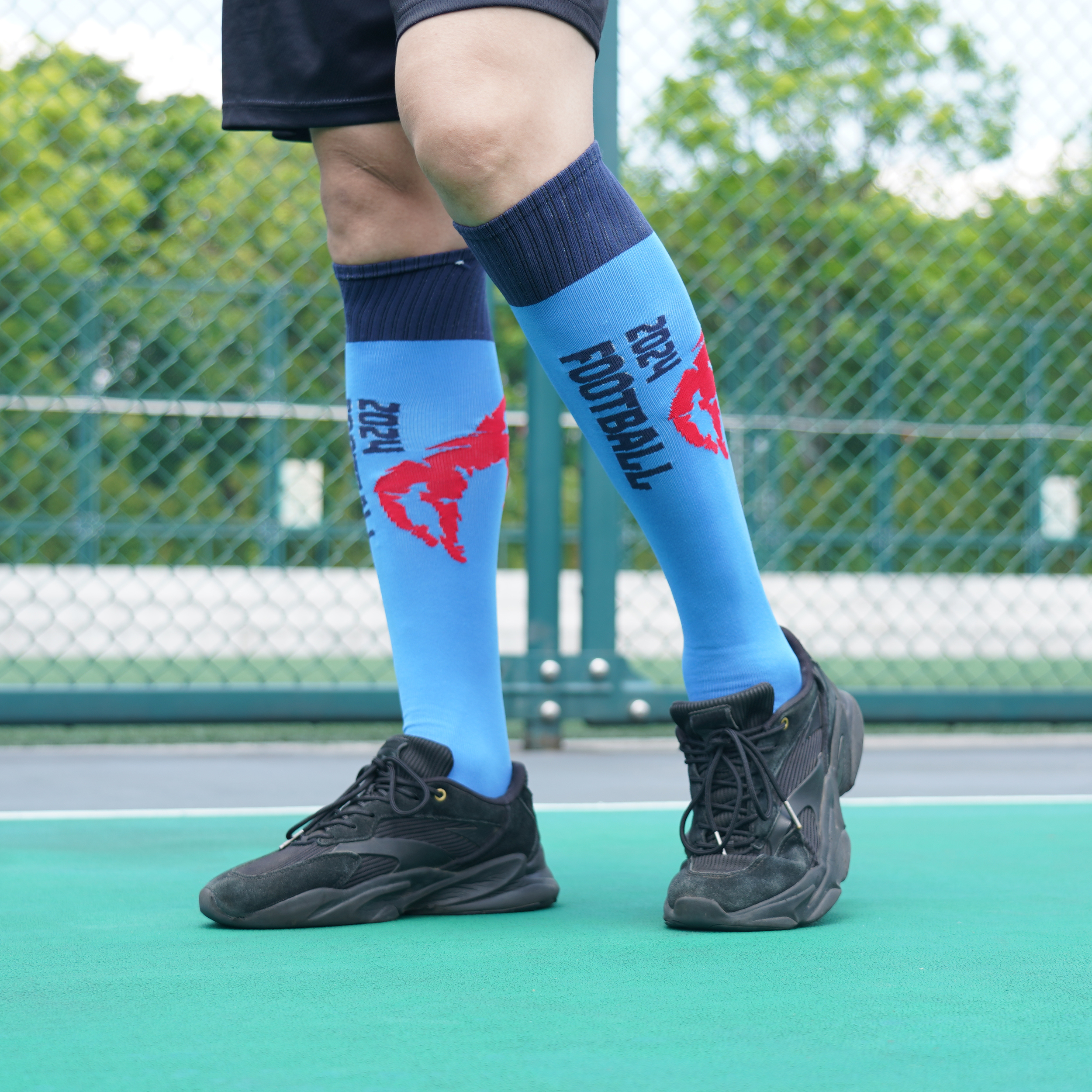 Knee High Custom Pattern Football Socks - Image 4