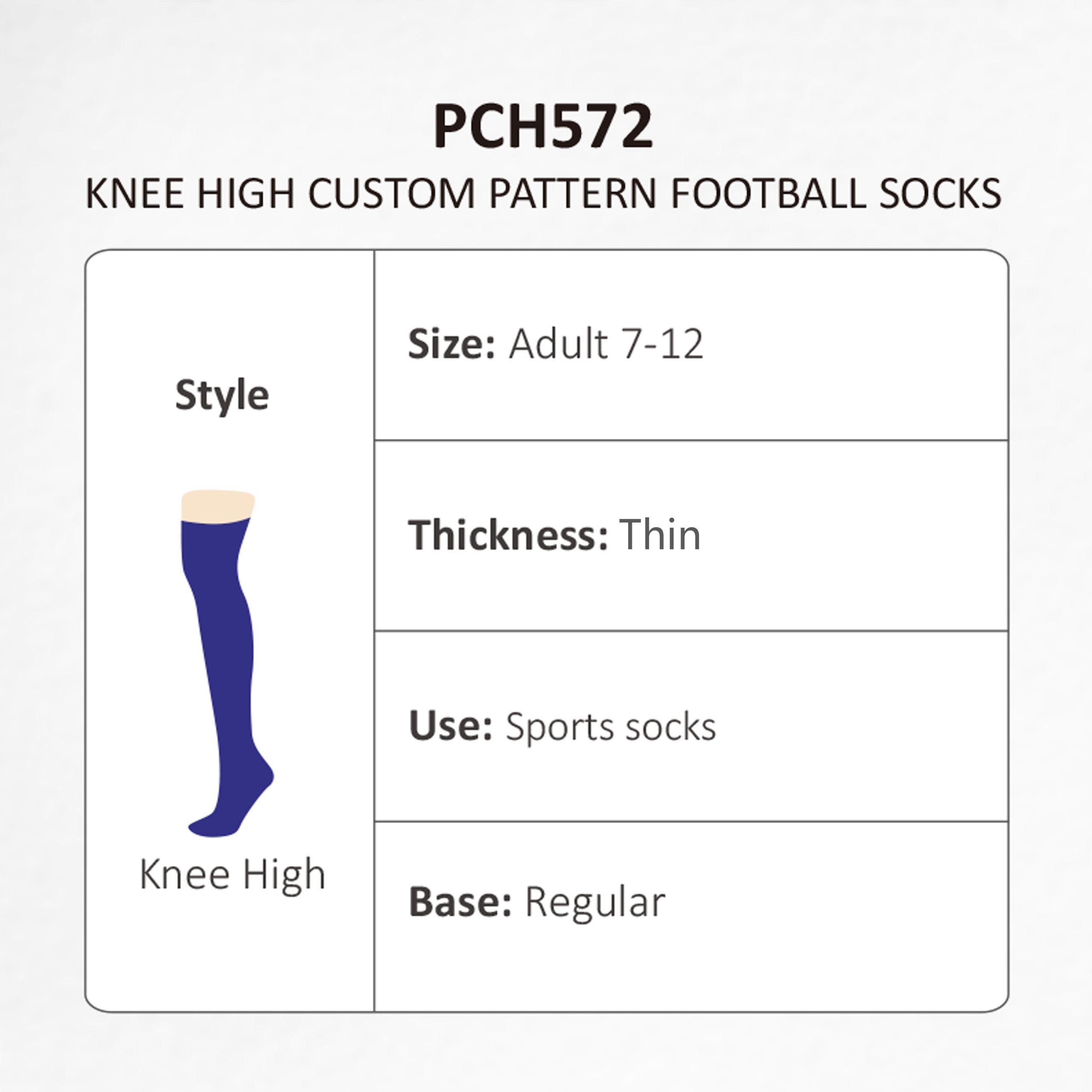Knee High Custom Pattern Football Socks - Image 12