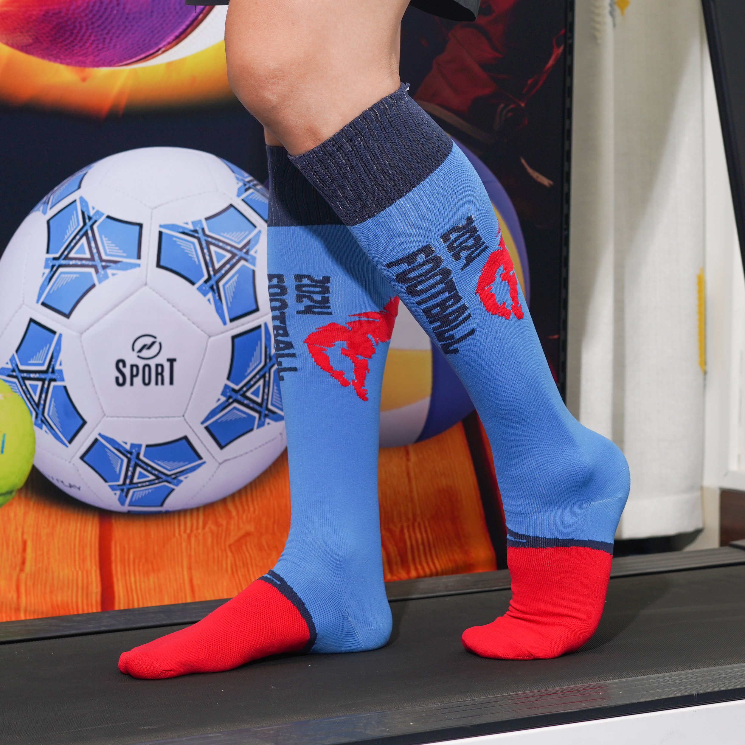 Knee High Custom Pattern Football Socks - Image 3
