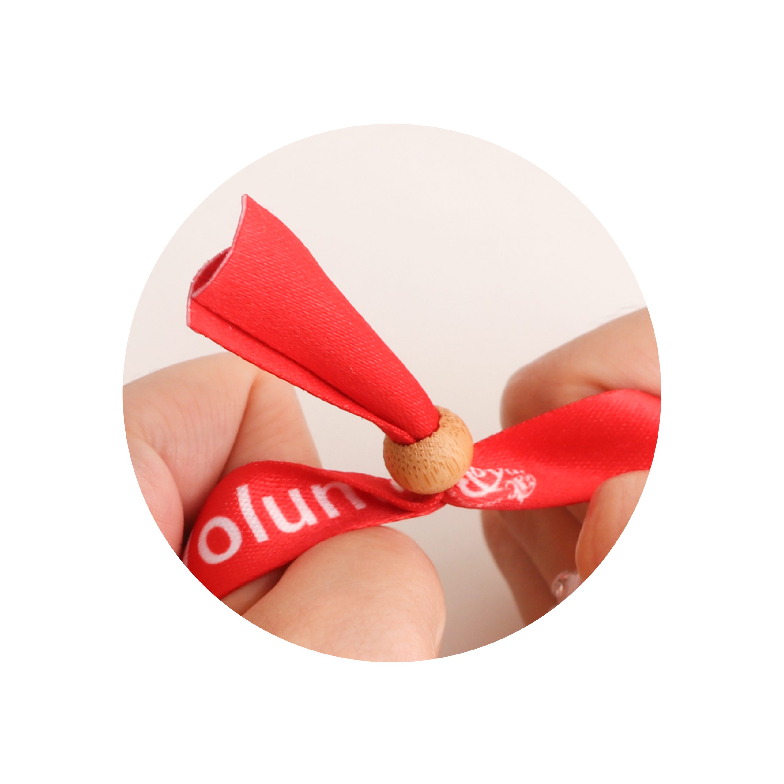 RPET Fabric Wristband with RFID Card - Image 4