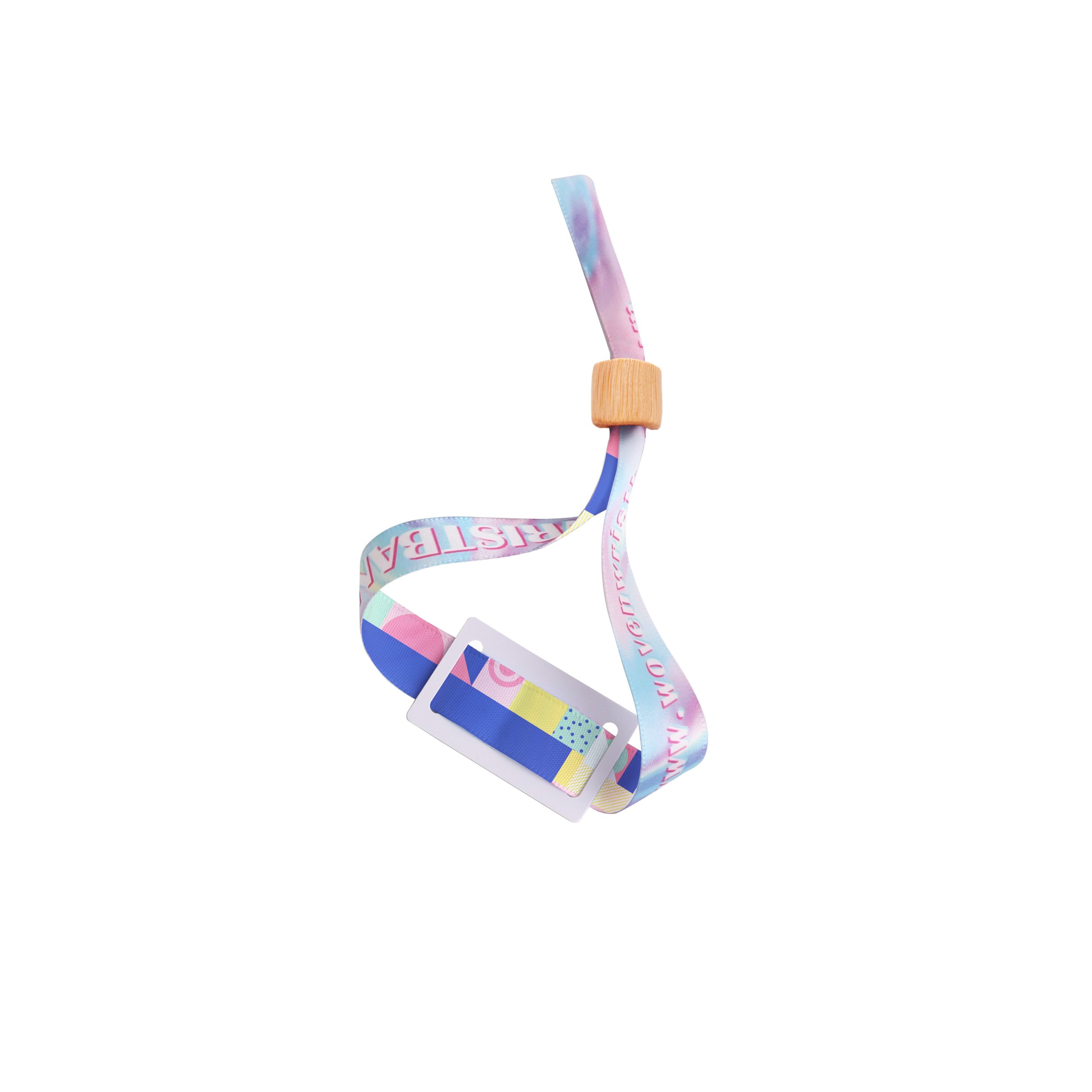 RPET Fabric Wristband with RFID Card - Image 2