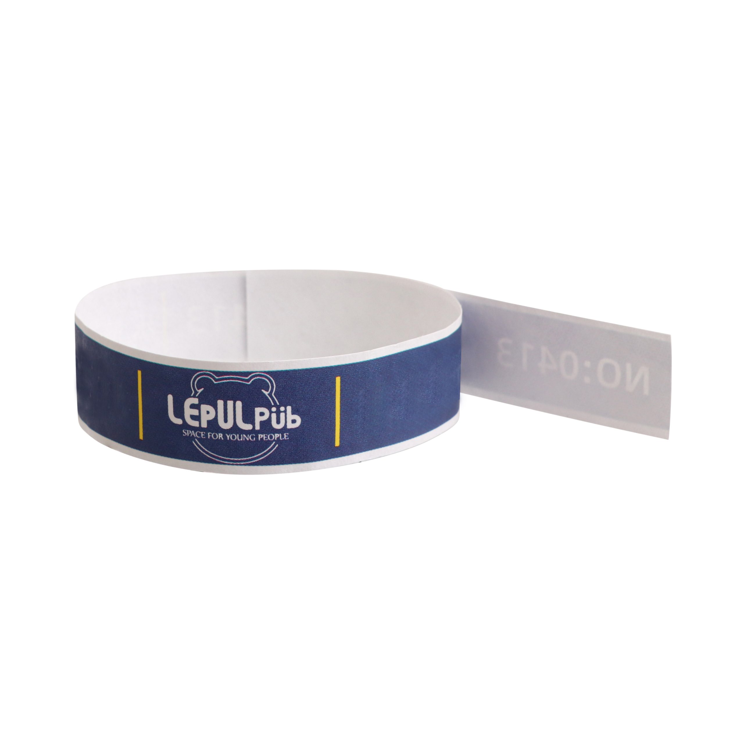 Tabbed Disposable Tyvek Wristband - Image 2