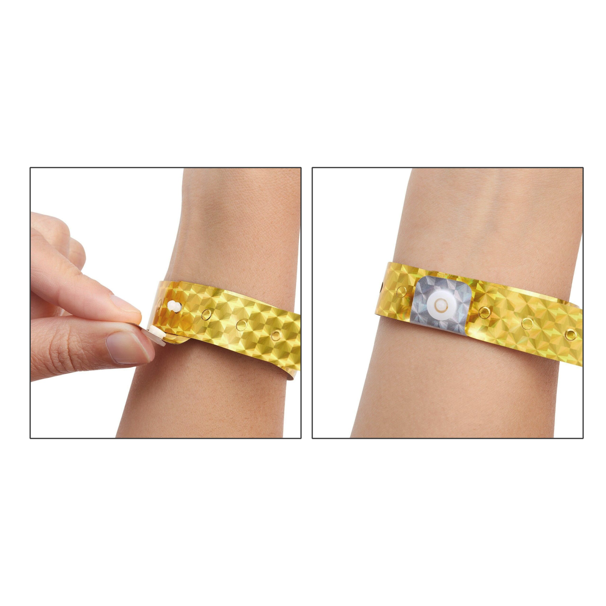 Disposable Holographic PVC Wristband - Image 10