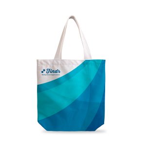 Velvet Tote Bag-Full colour both side