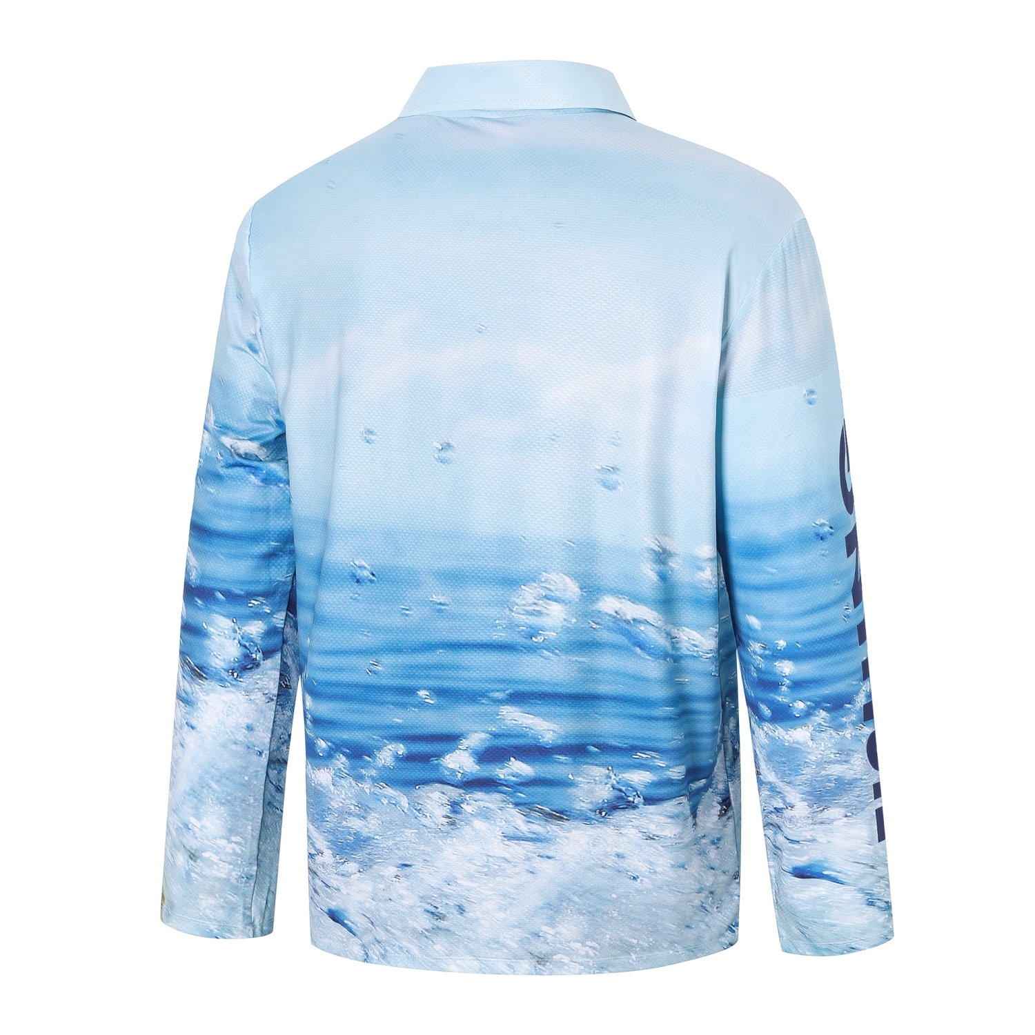 Men's Polyester Spandex Sublimated Fishing POLO - Image 4