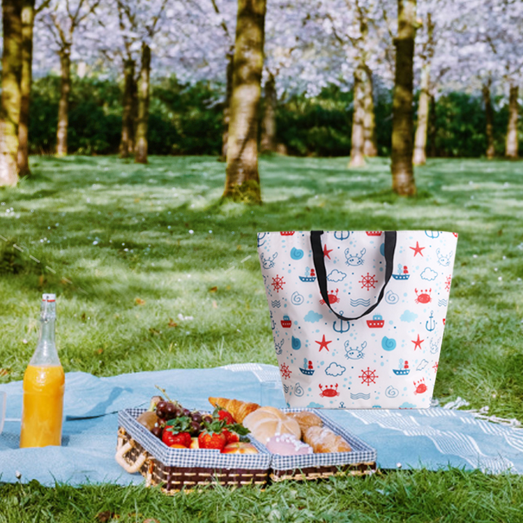 Polyester Large Cooler Tote Bag - Image 8