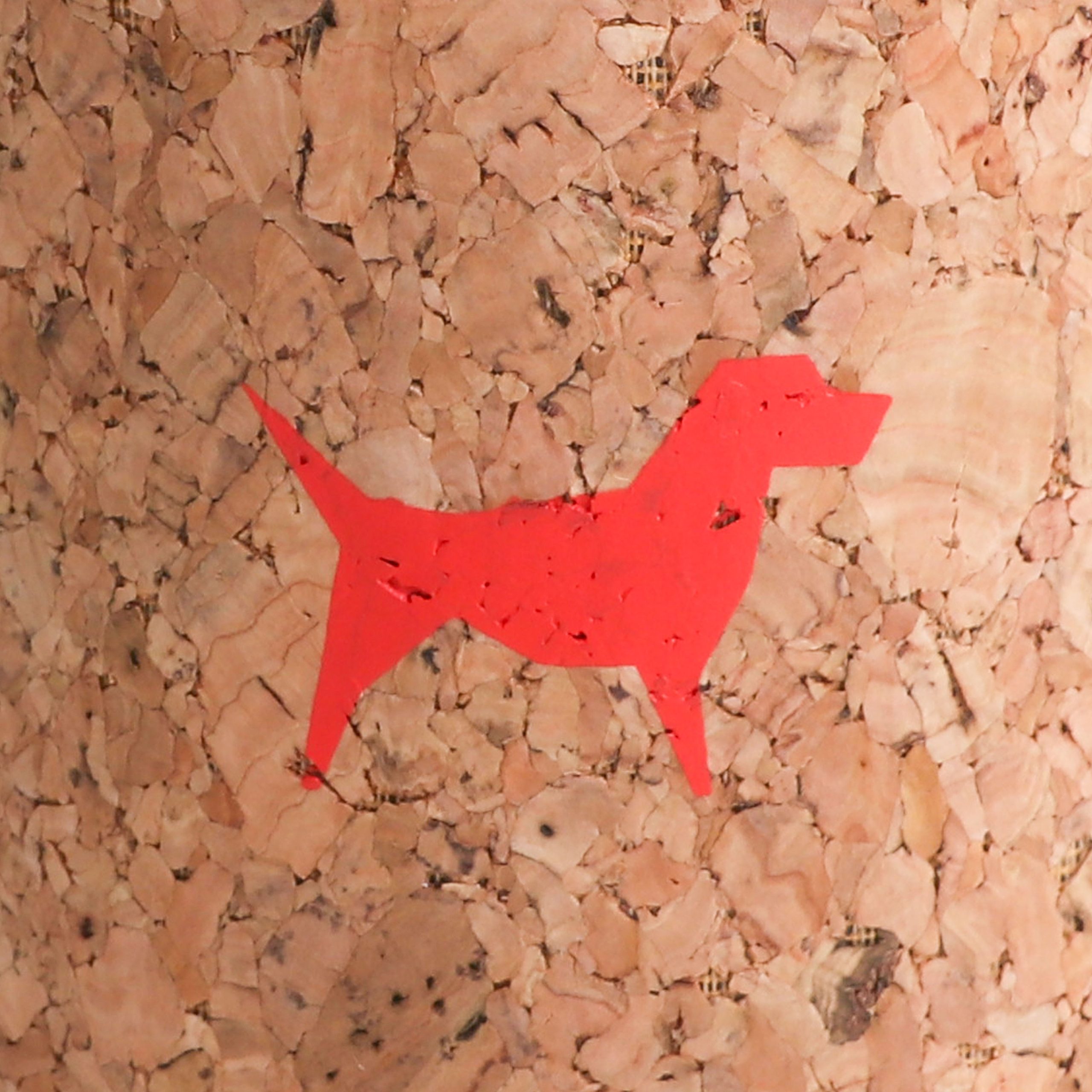 Cork Stubby Holder with Base - Image 5