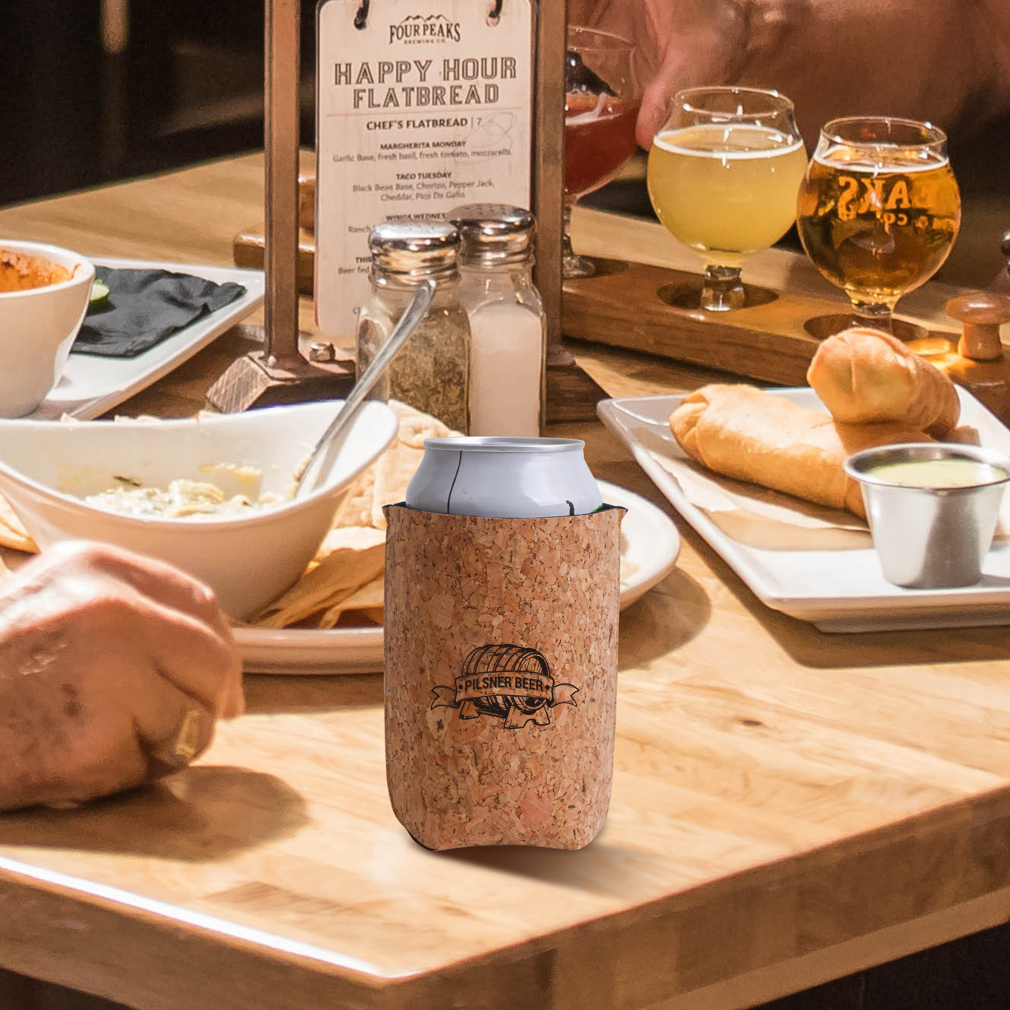 Flat Packed Cork Stubby Holder - Image 6