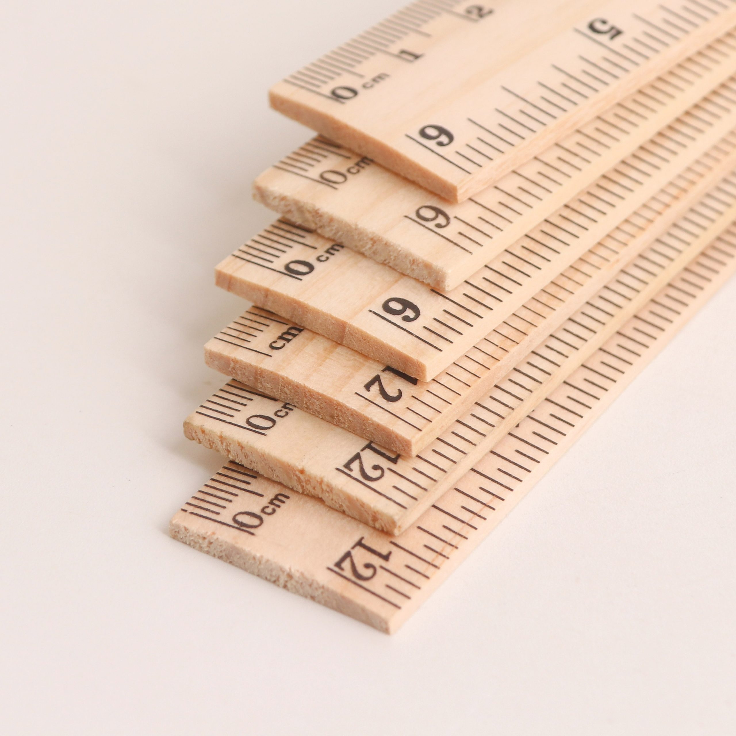 Dual Scale Wooden Ruler - Image 5