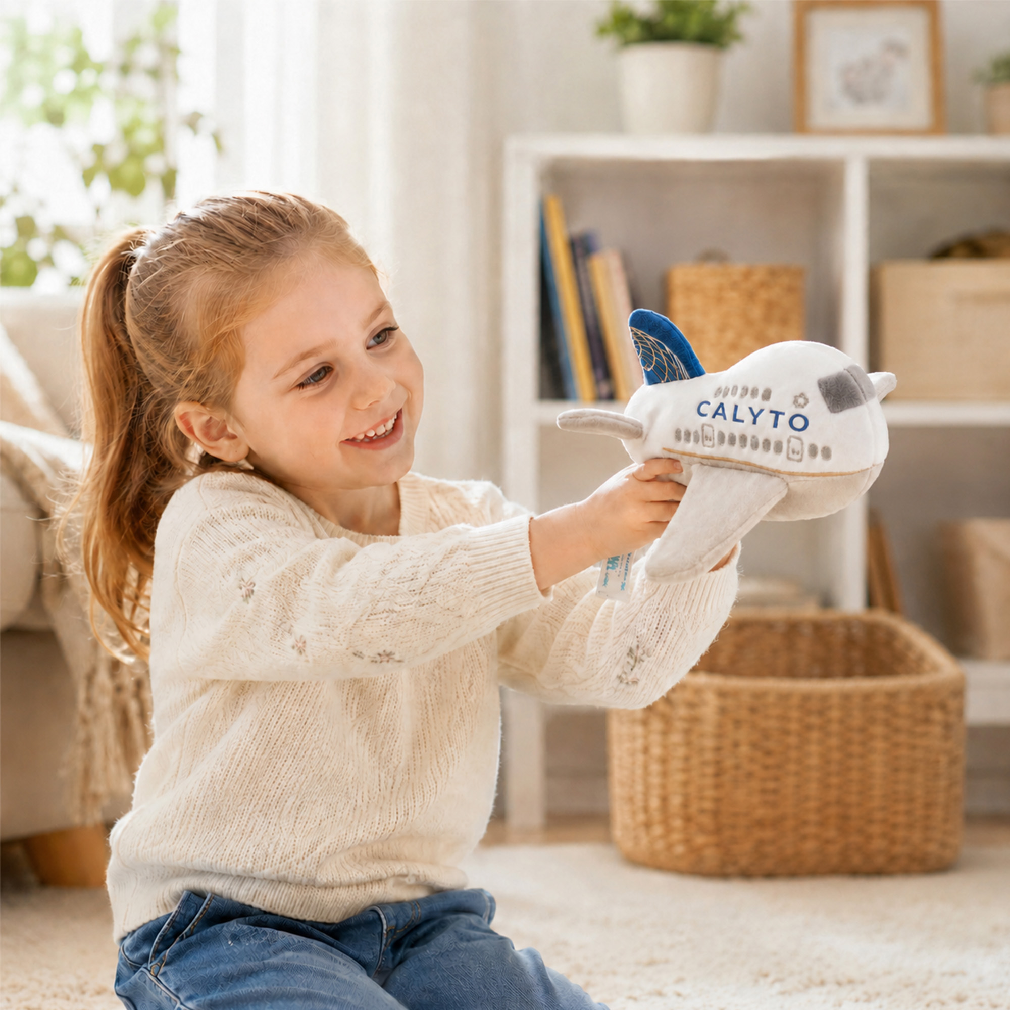 Custom Airplane Plush Toy - Image 5