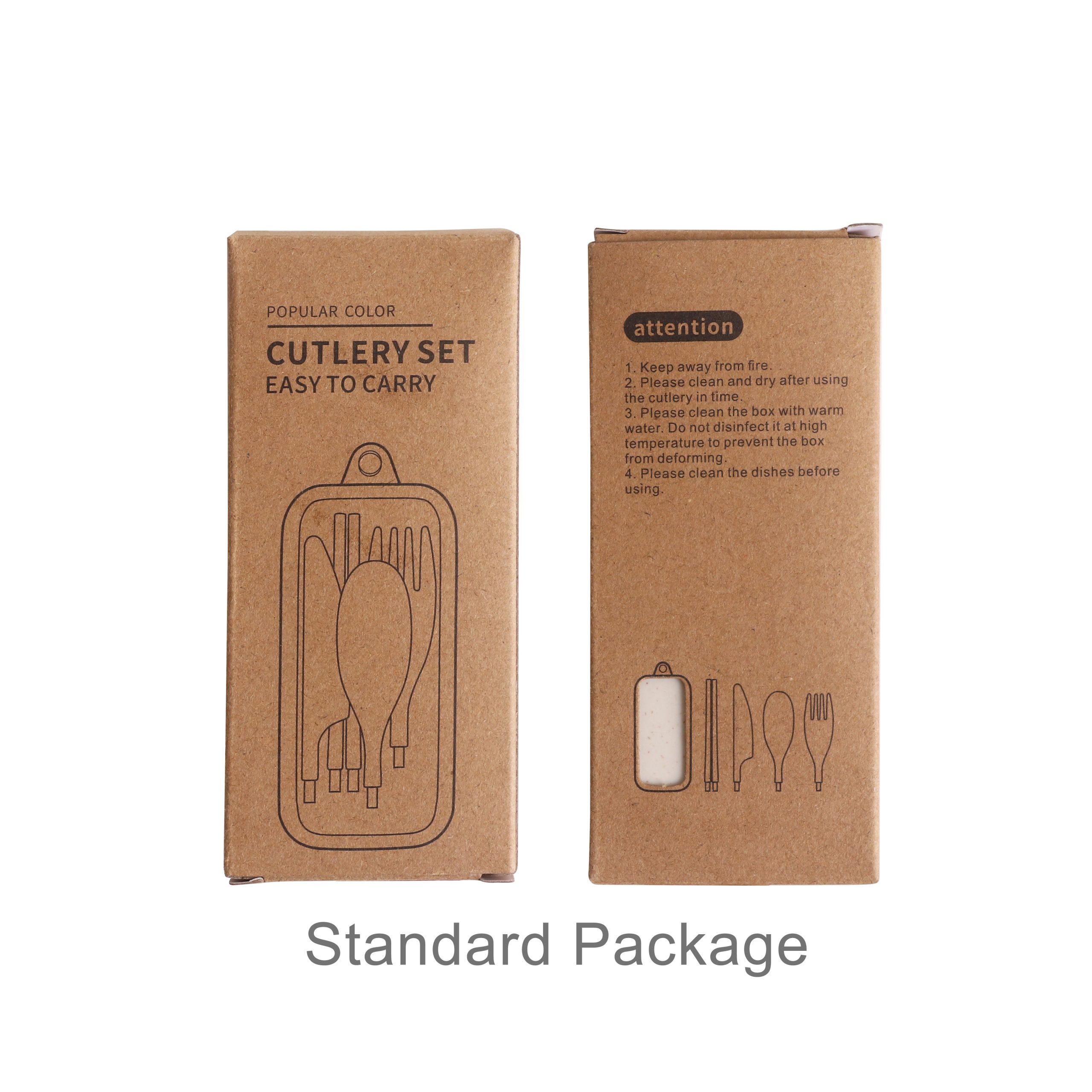 4 Pieces Travel Utensils Set - Image 10
